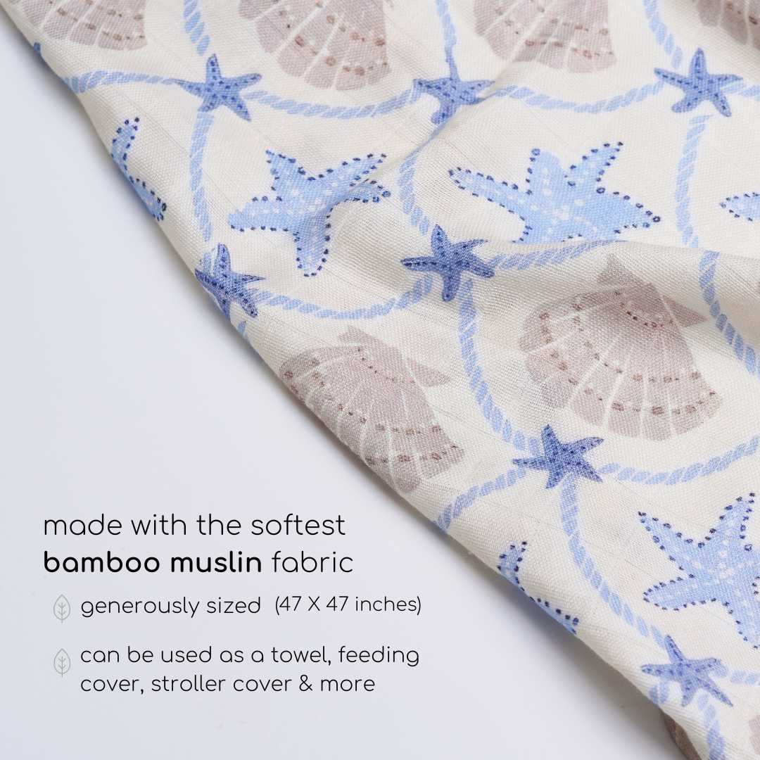 bamboo muslin swaddle pack of 2