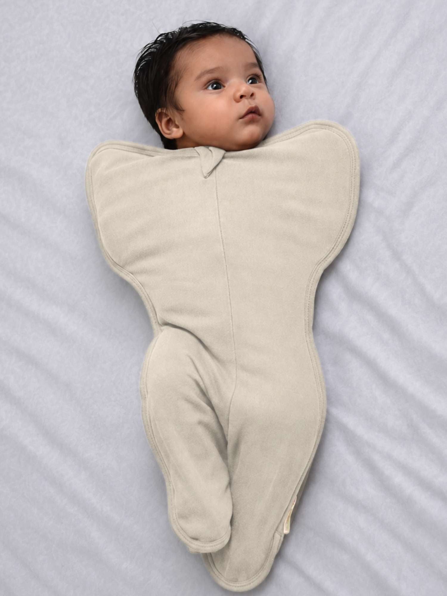 bamboo hands up swaddle pod for baby