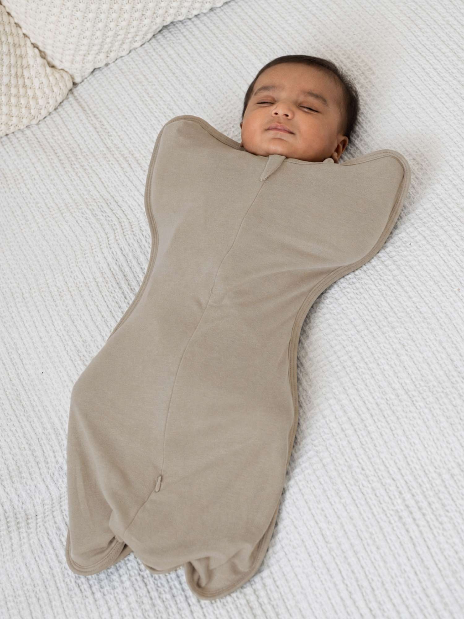 bamboo hands up swaddle pod for baby