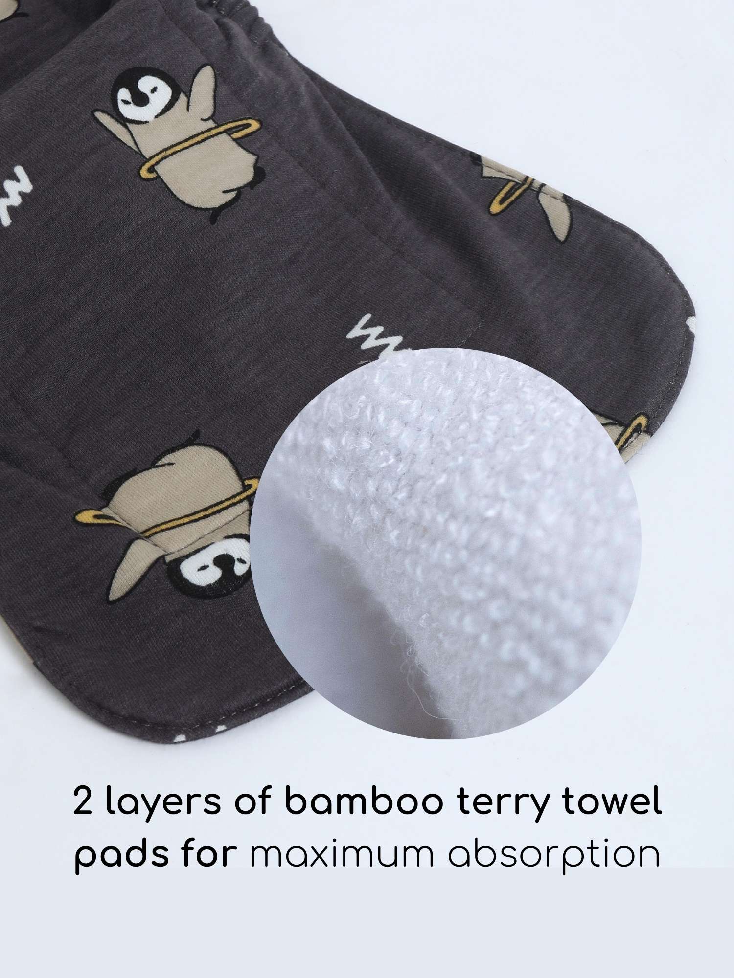 bamboo knit cloth nappy pack of 3