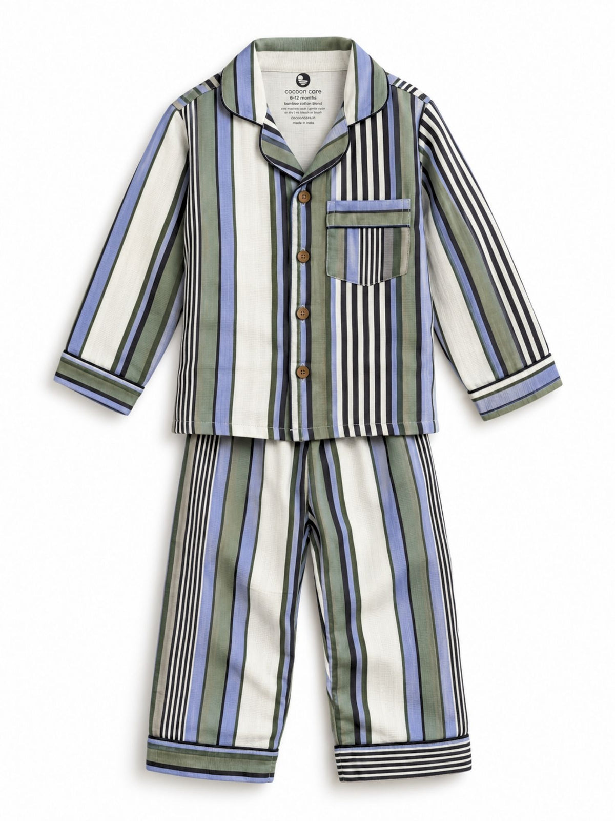 bamboo muslin nightsuit set