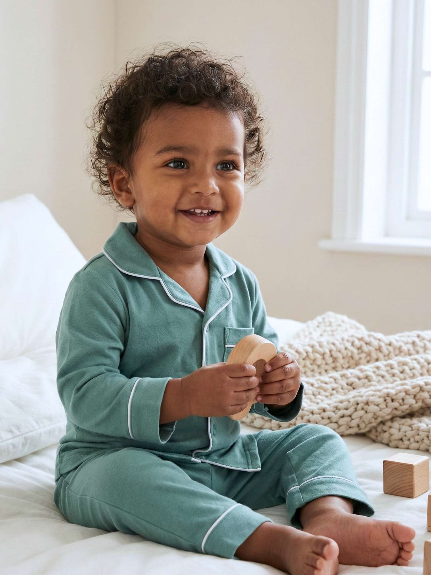 bamboo knit nightsuit set