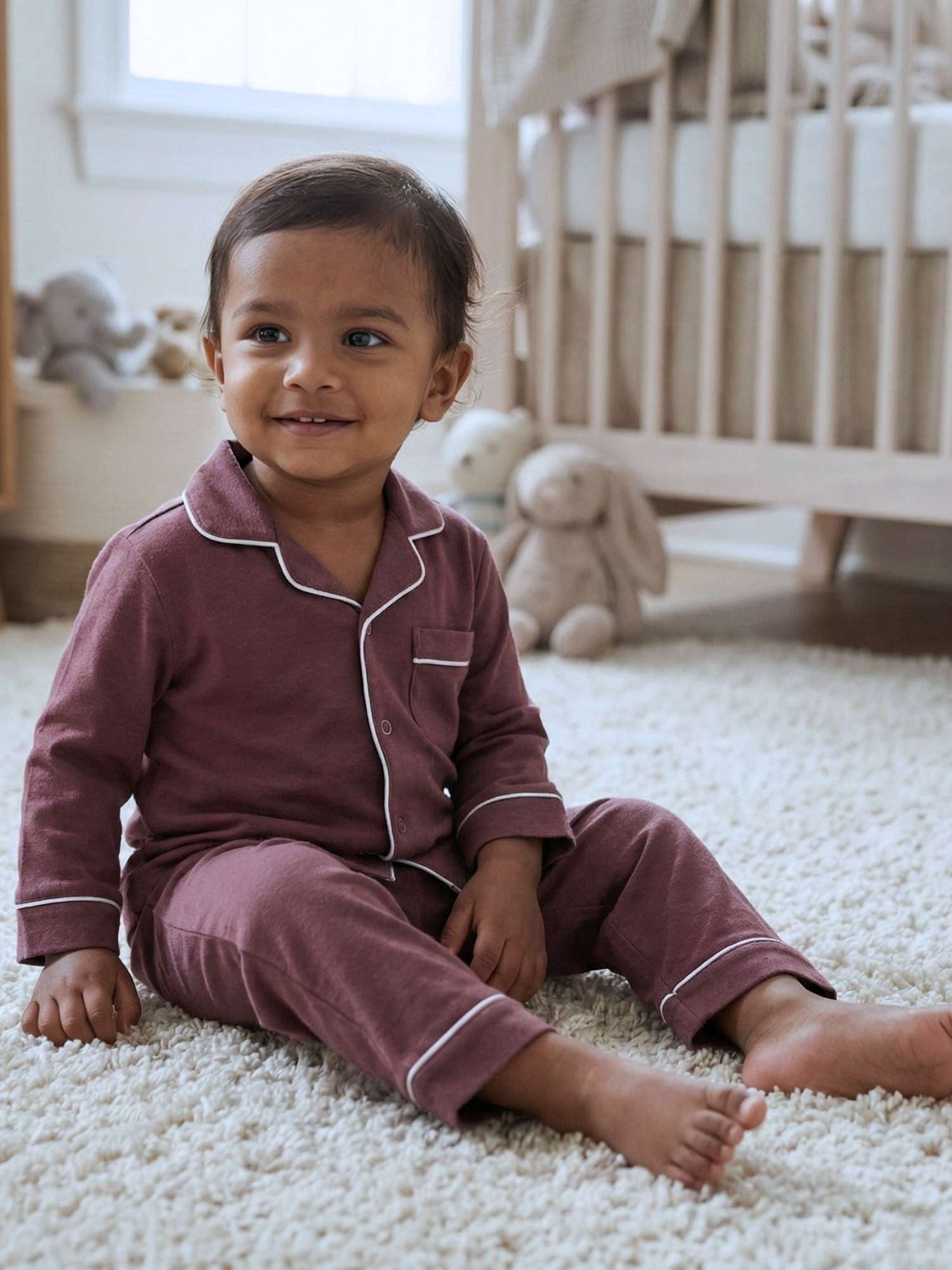 bamboo knit nightsuit set