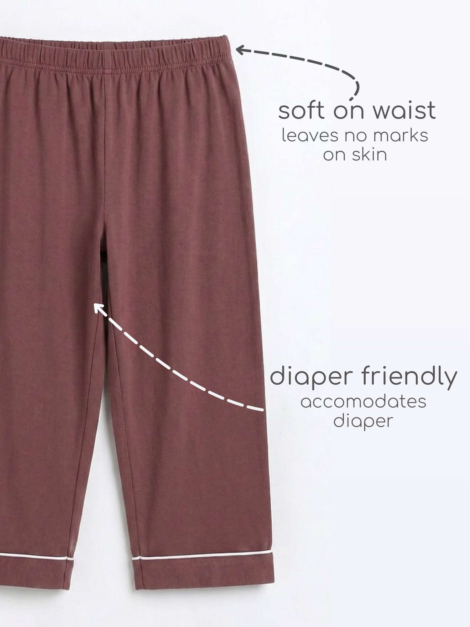 bamboo knit nightsuit set