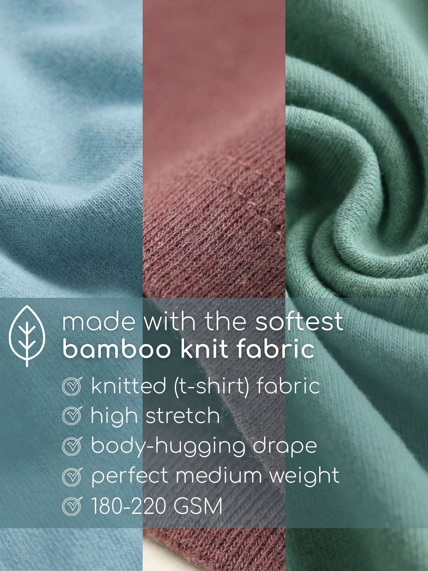 bamboo knit pajamas pack of 3