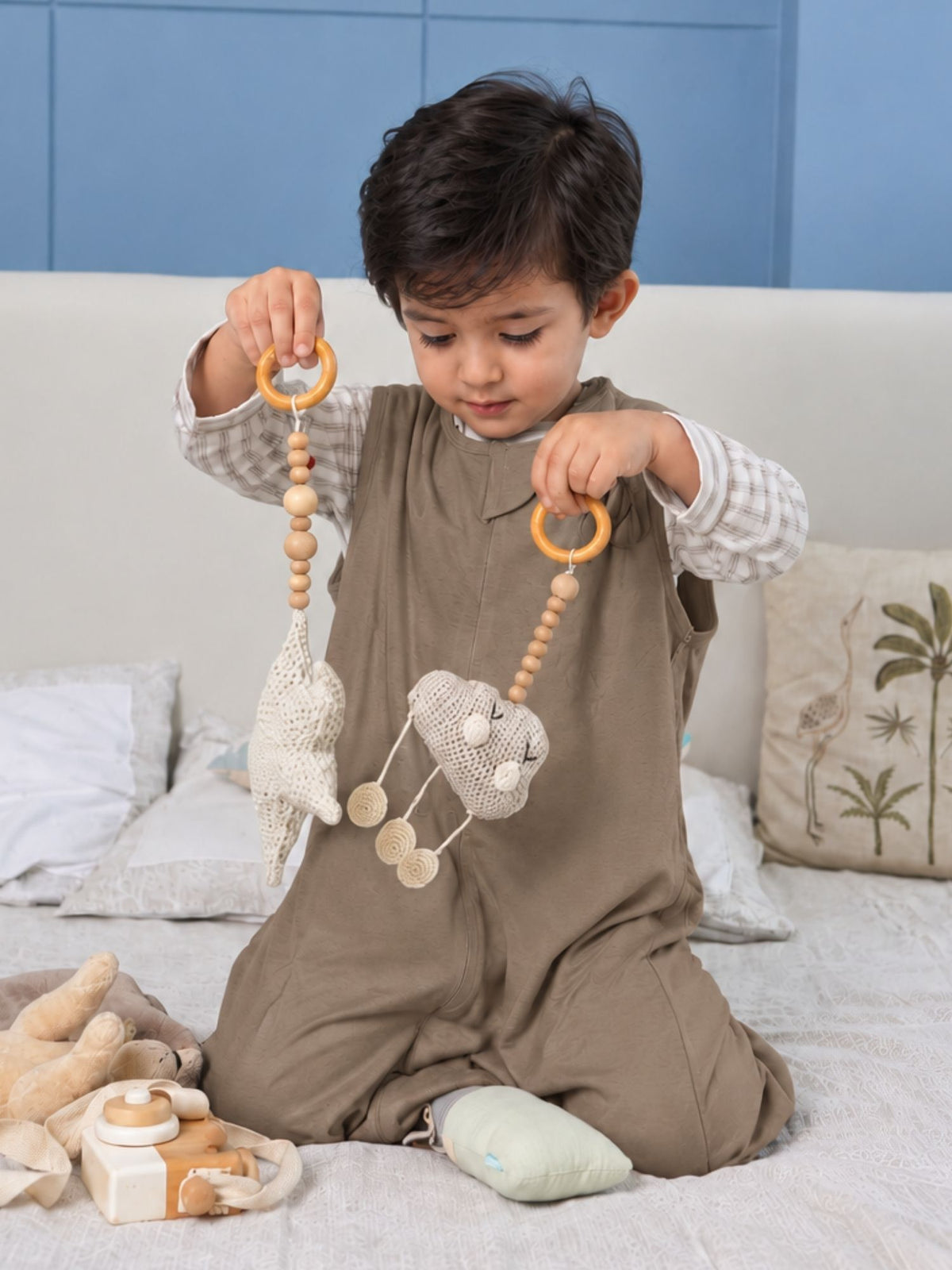 bamboo sleeping bag with foot opening