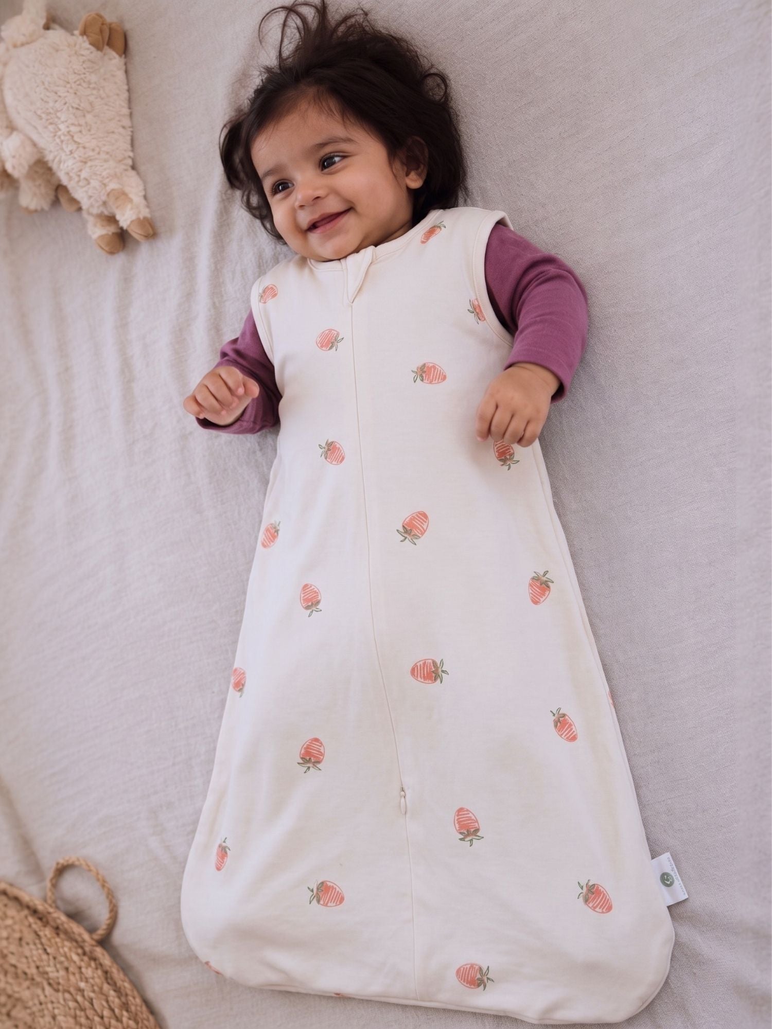bamboo sleeping bag with foot opening
