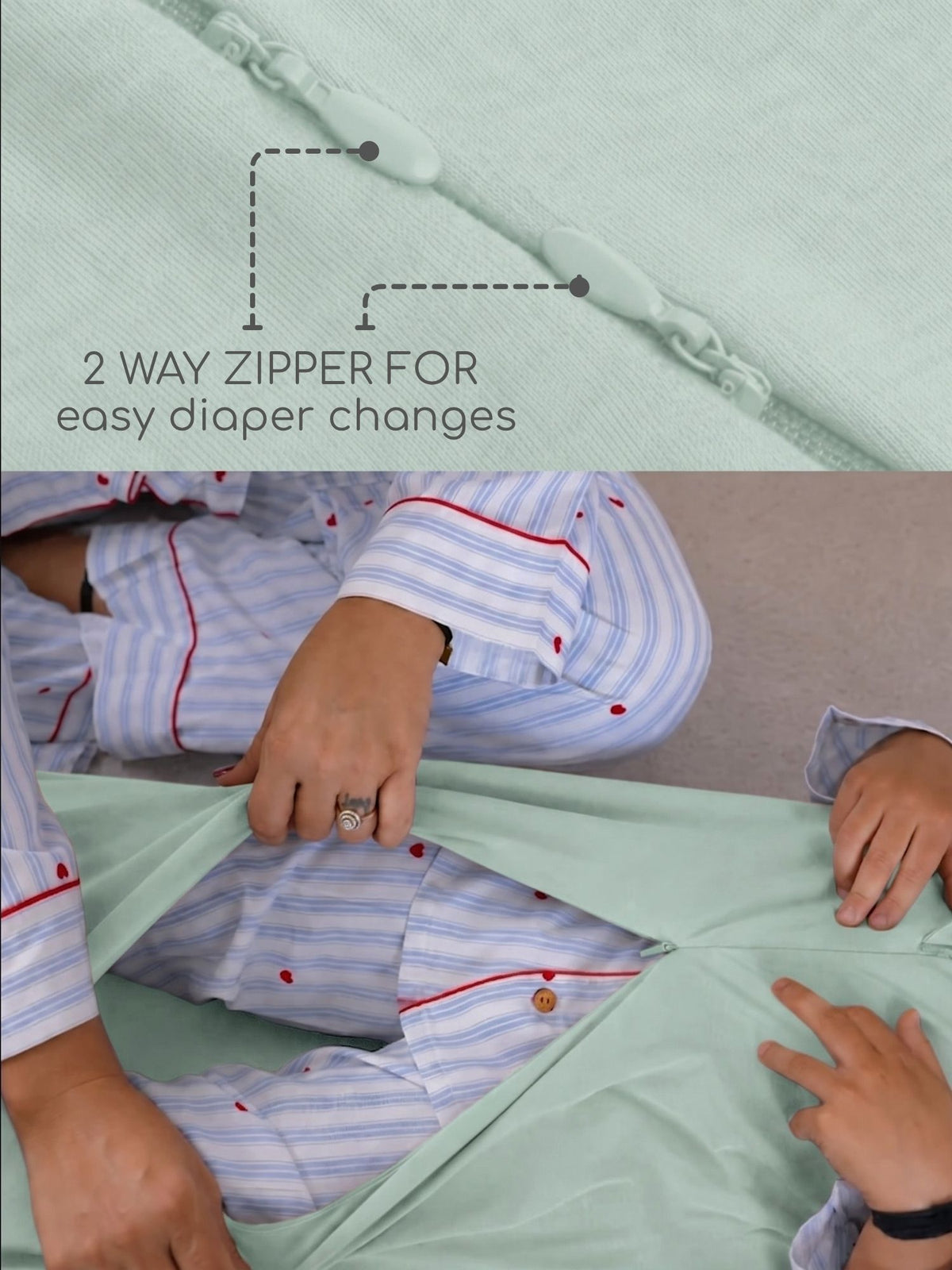bamboo sleeping bag with foot opening