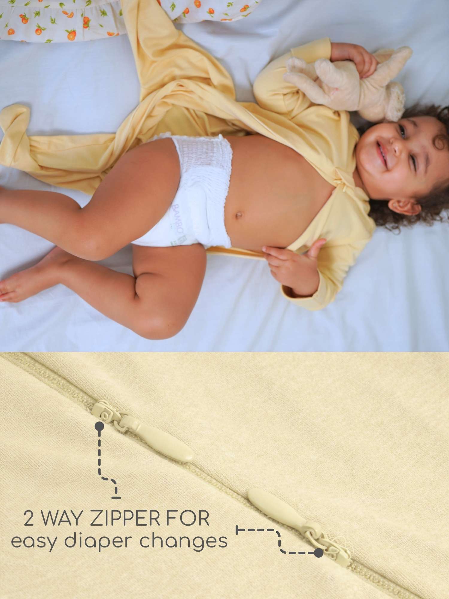 bamboo footed sleepsuit
