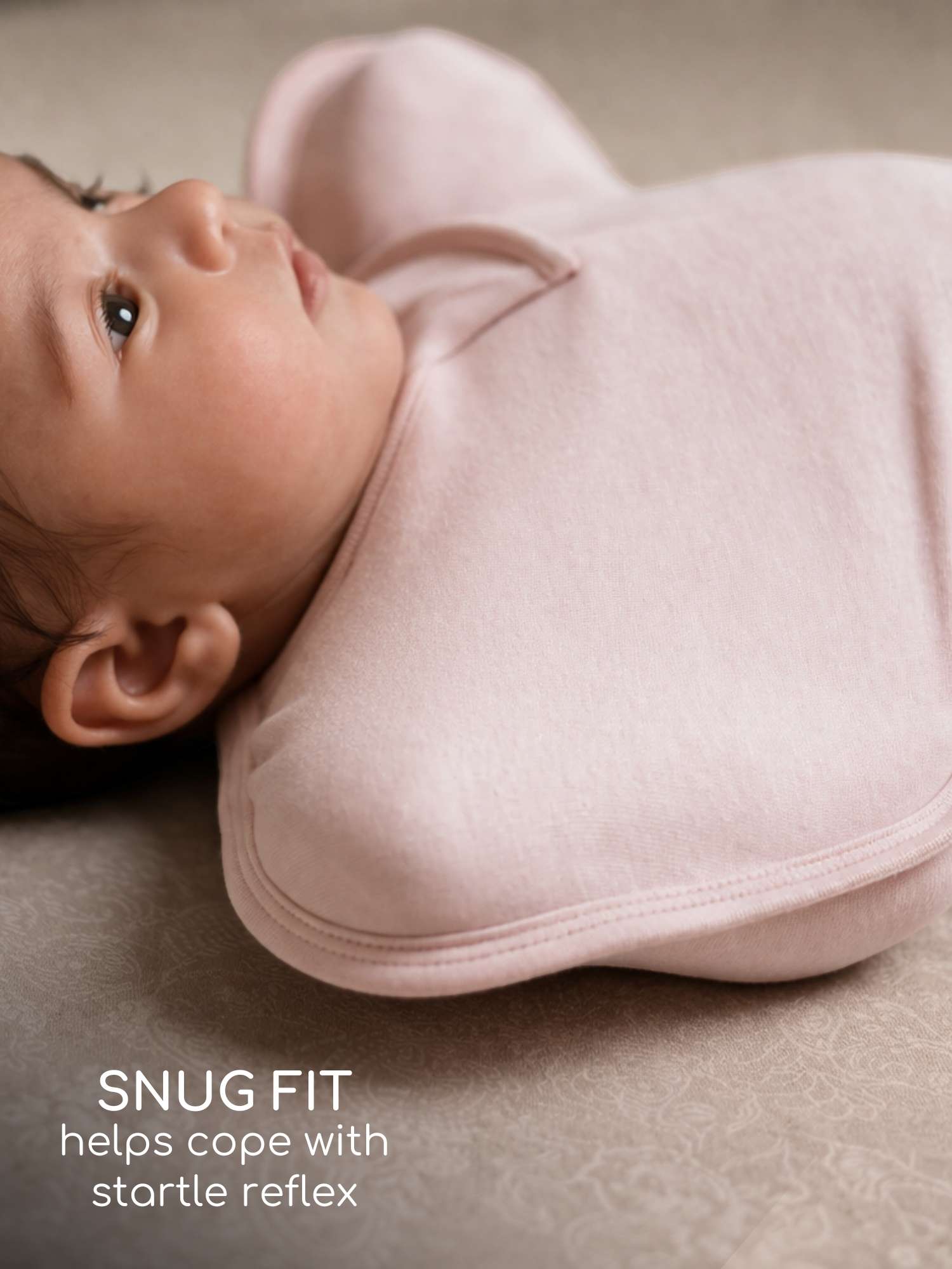 bamboo hands up swaddle pod for baby