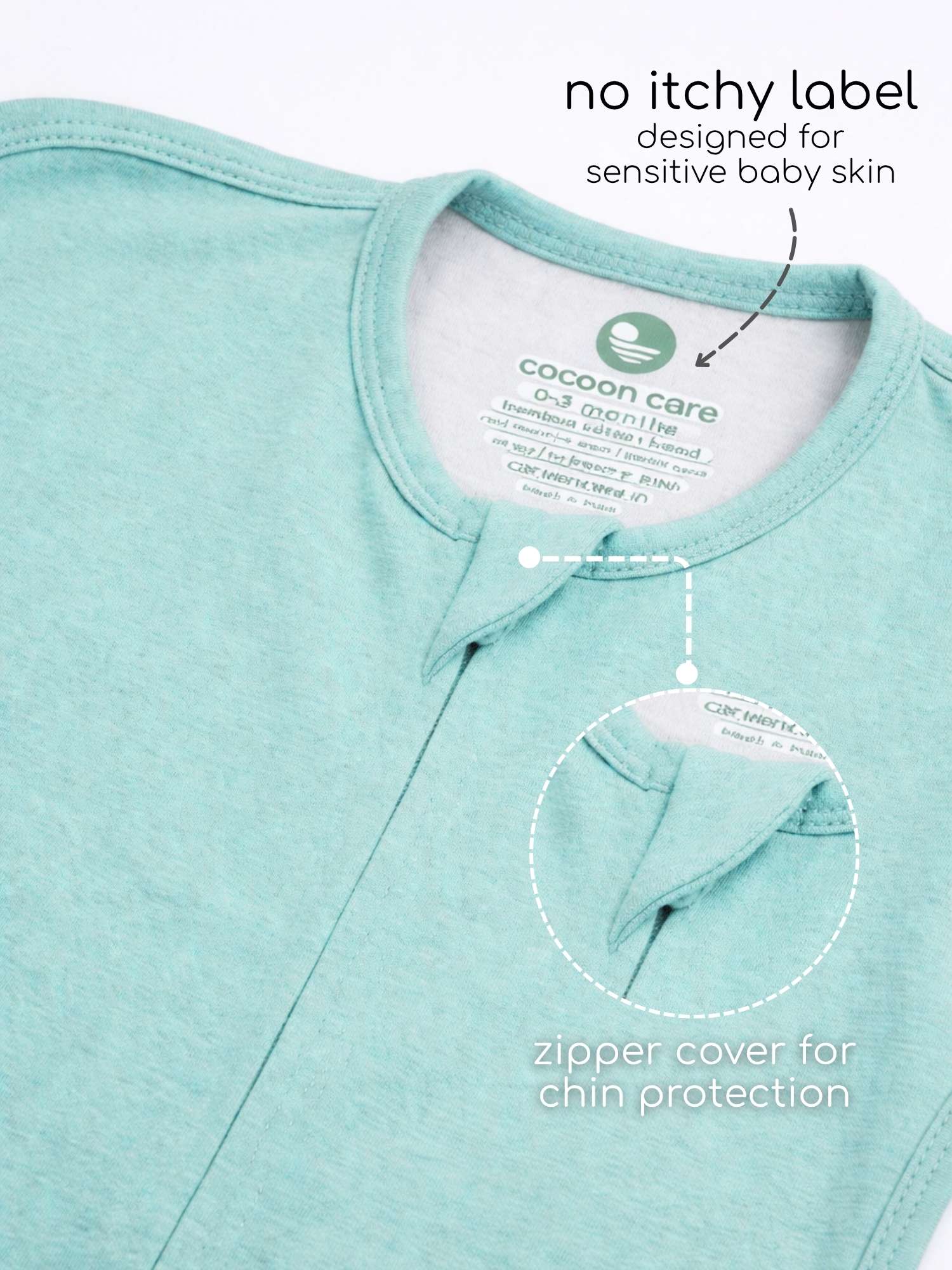 bamboo hands up swaddle pod for baby