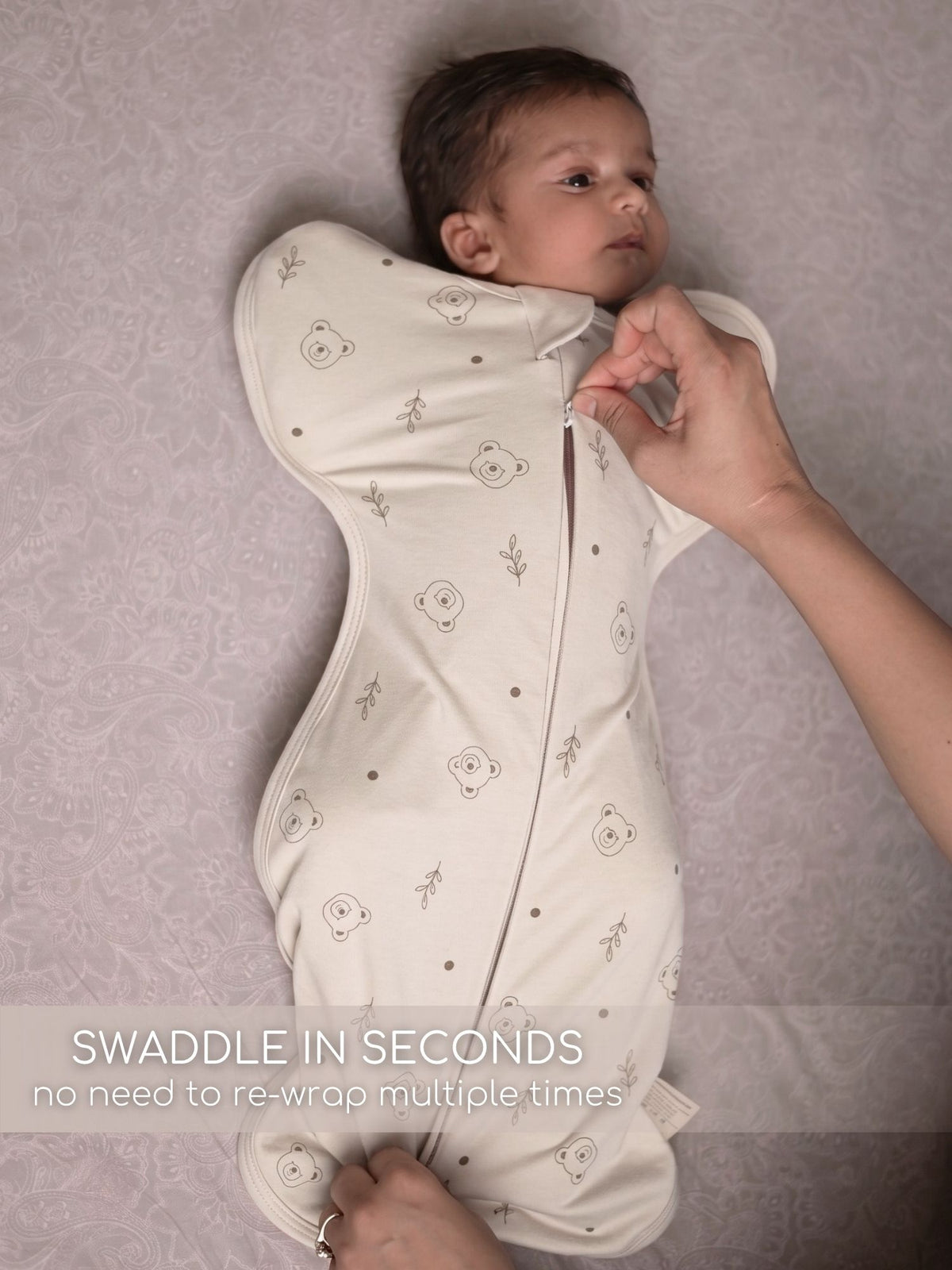 bamboo UPZIE™ swaddle pod