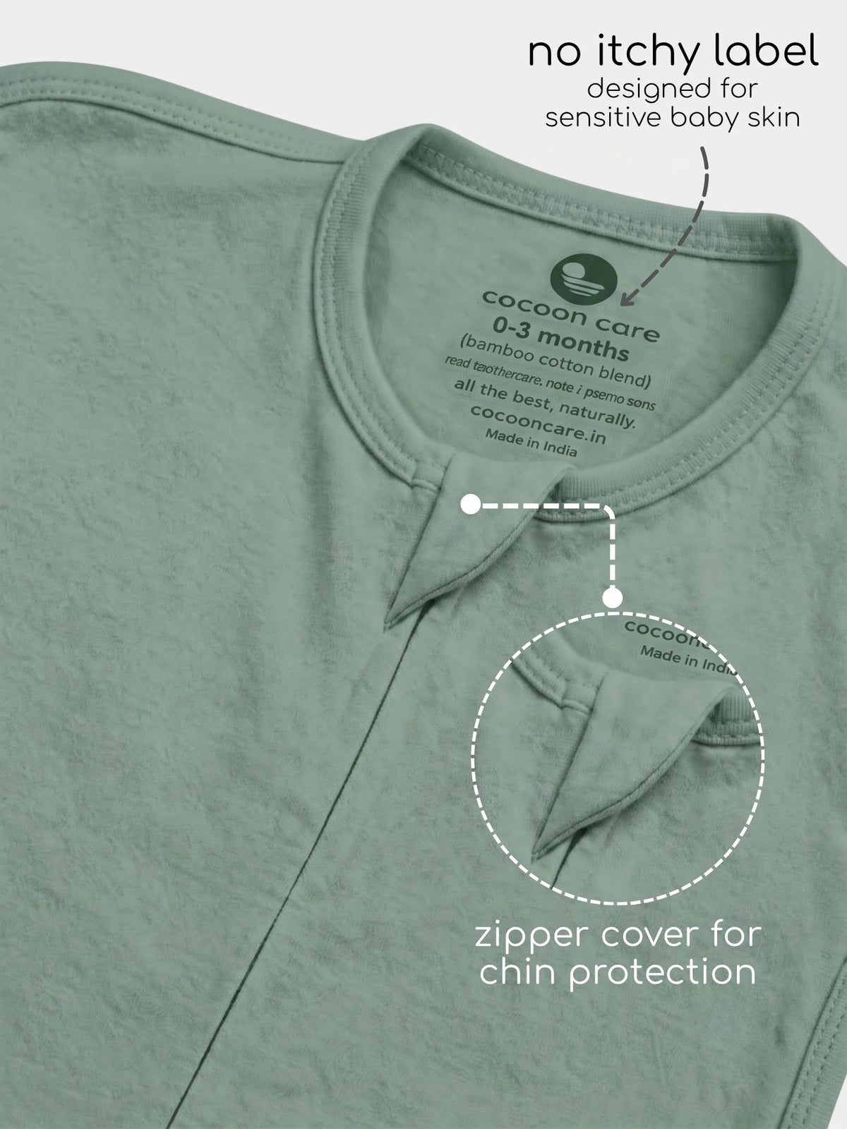 bamboo UPZIE™ swaddle pod
