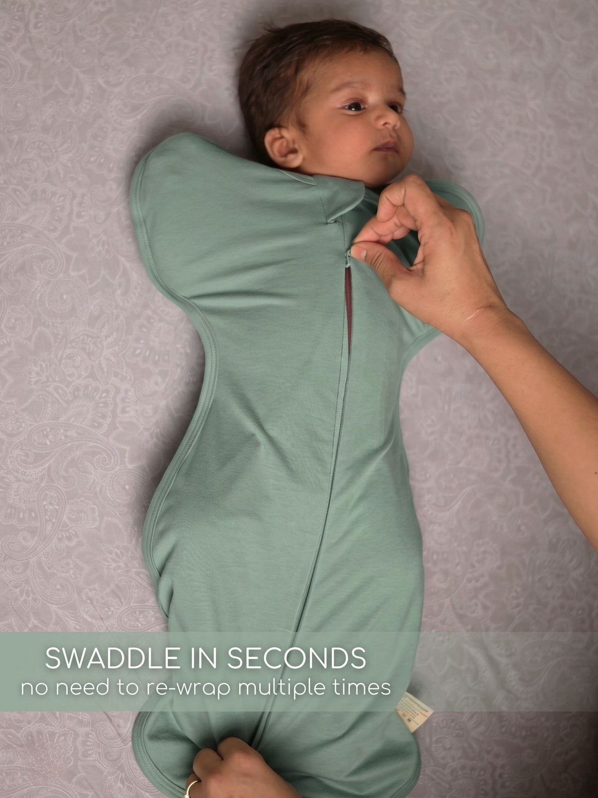 bamboo UPZIE™ swaddle pod