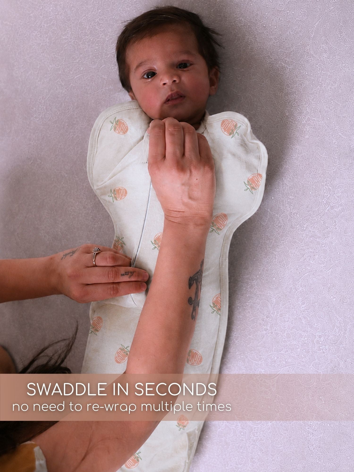 bamboo UPZIE™ swaddle pod