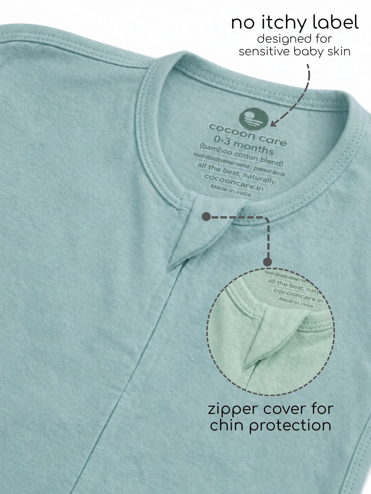 bamboo UPZIE™ swaddle pod