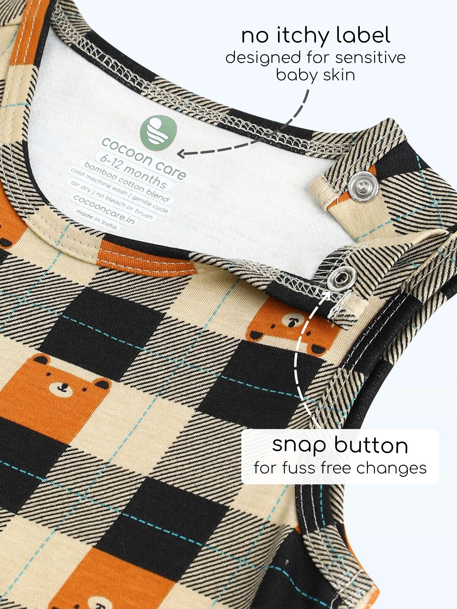 bamboo knit vest short set