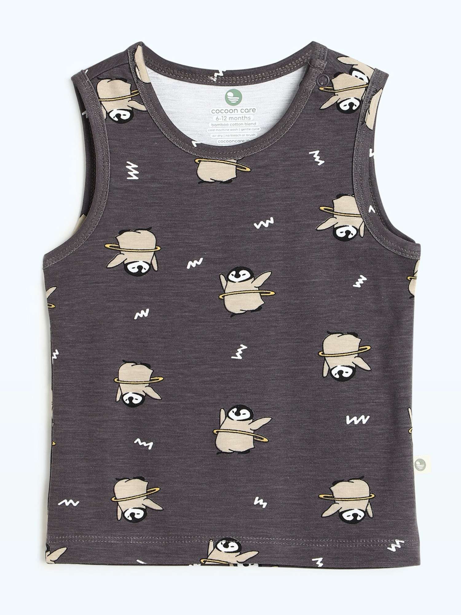 bamboo knit vest short set