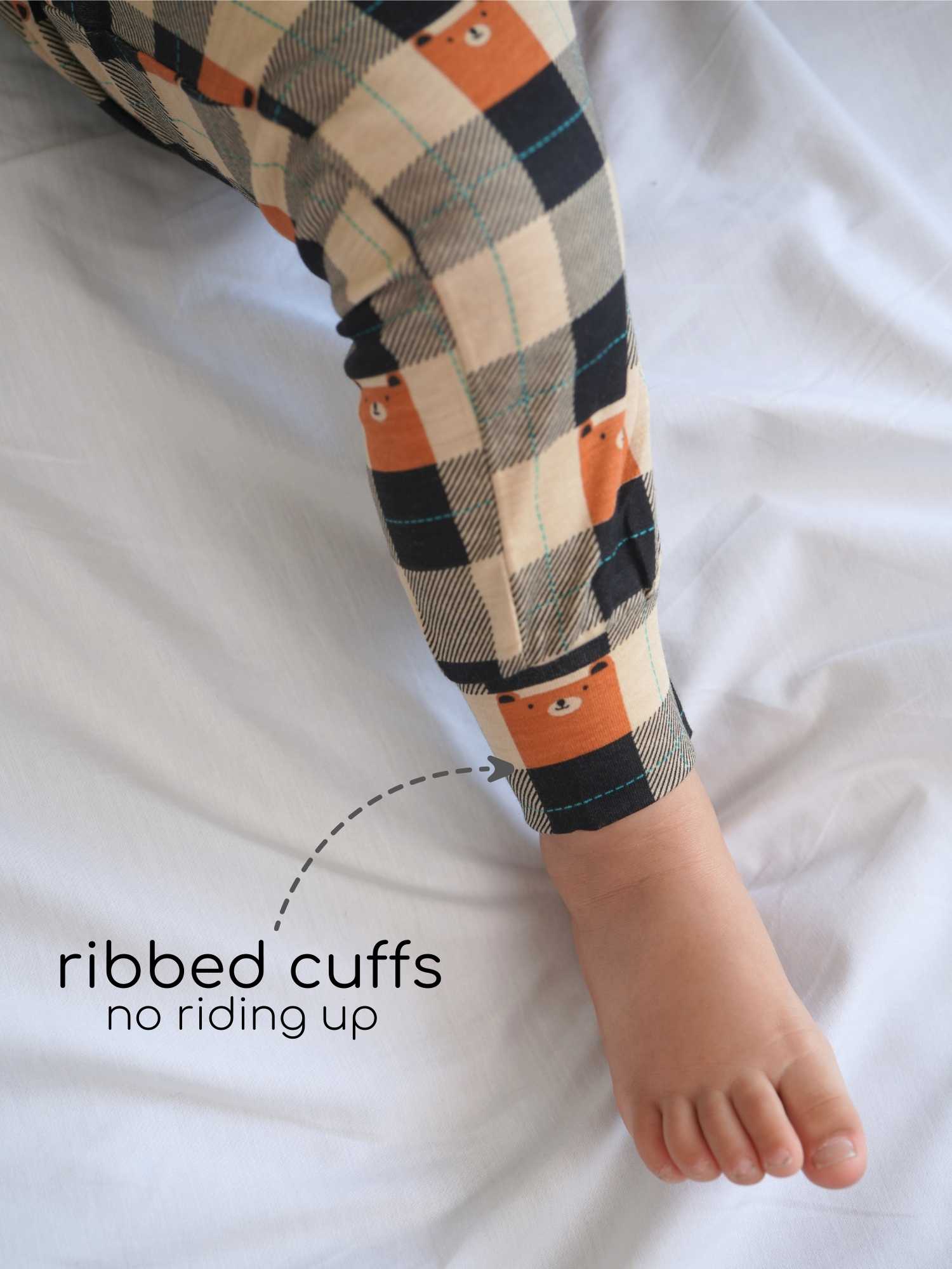 bamboo long sleeve pajama co-ord set