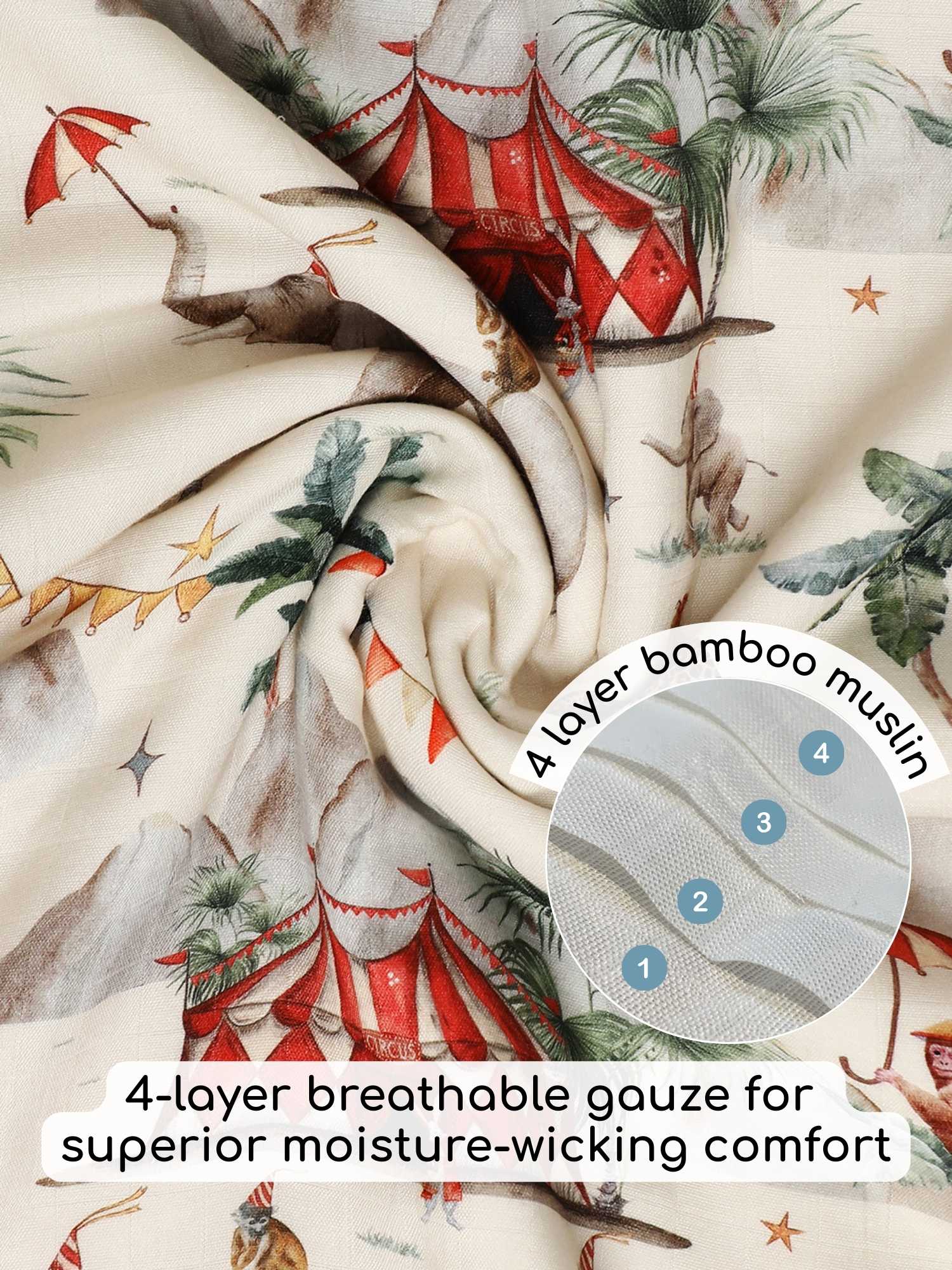 bamboo muslin baby blanket