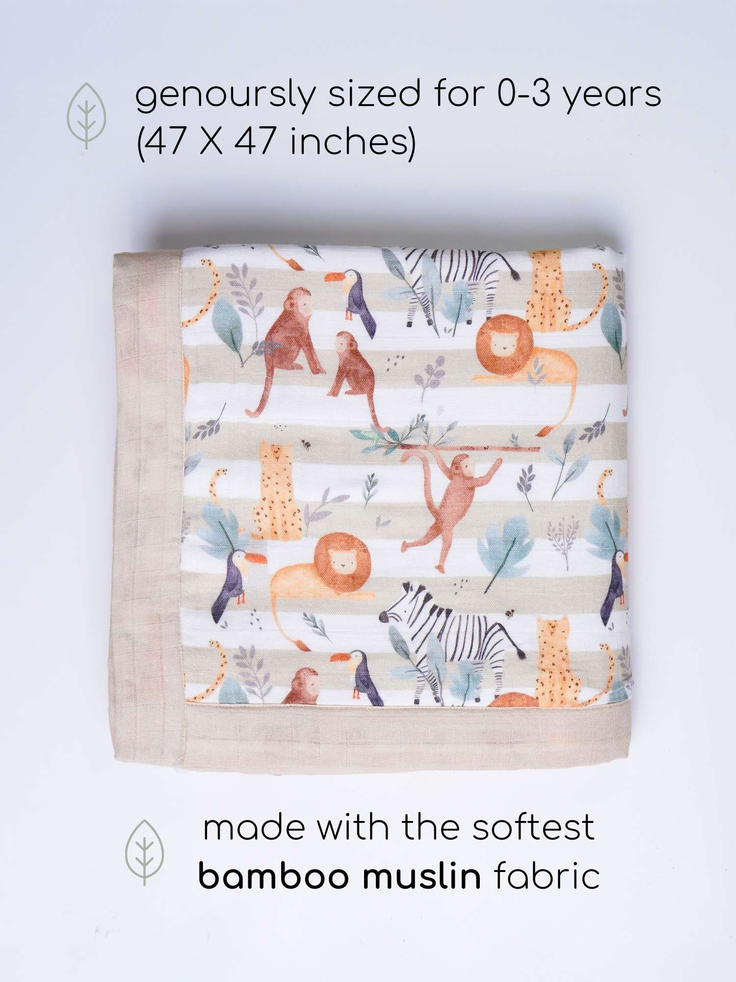 bamboo muslin baby blanket