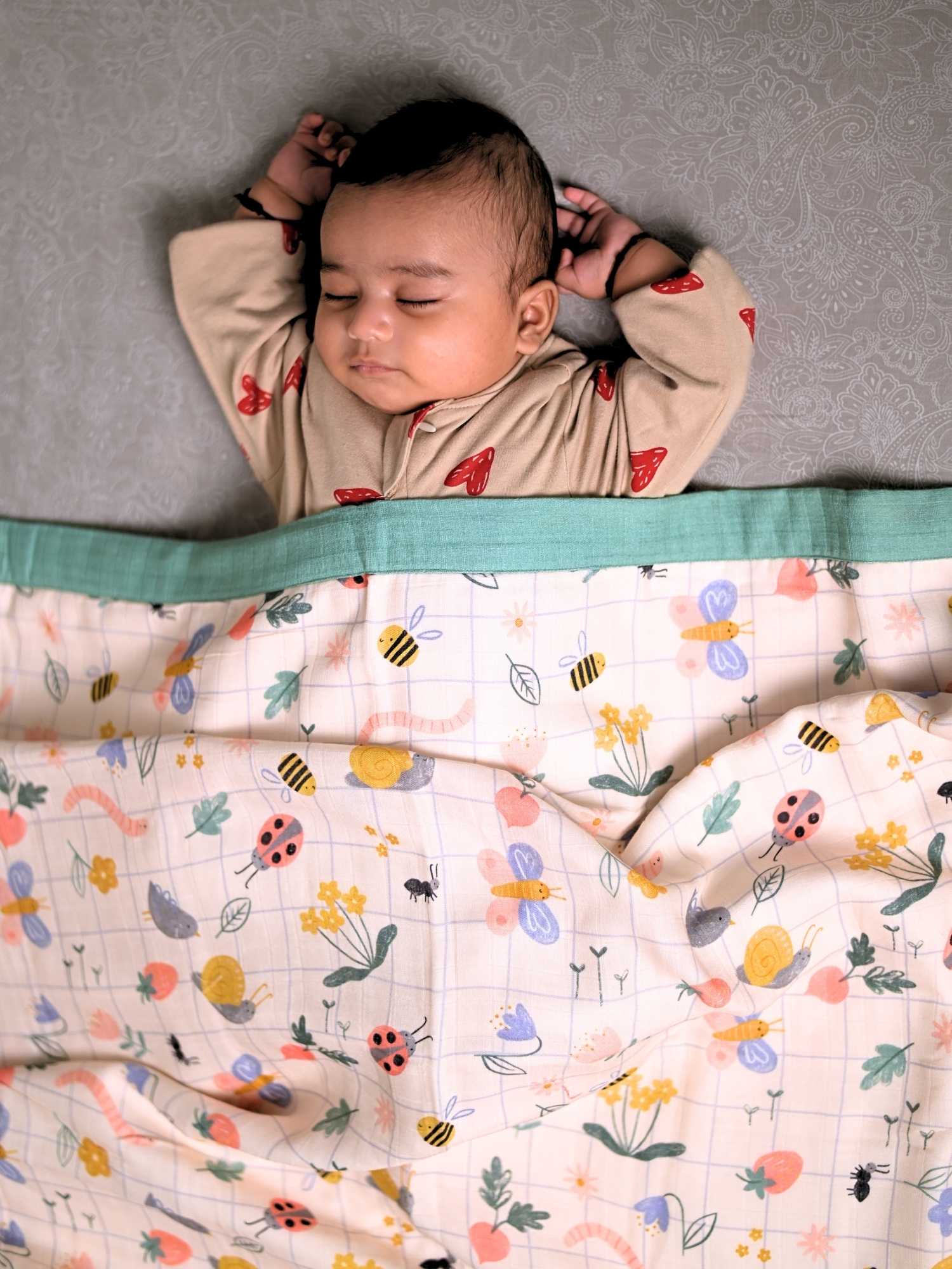 bamboo muslin baby blanket