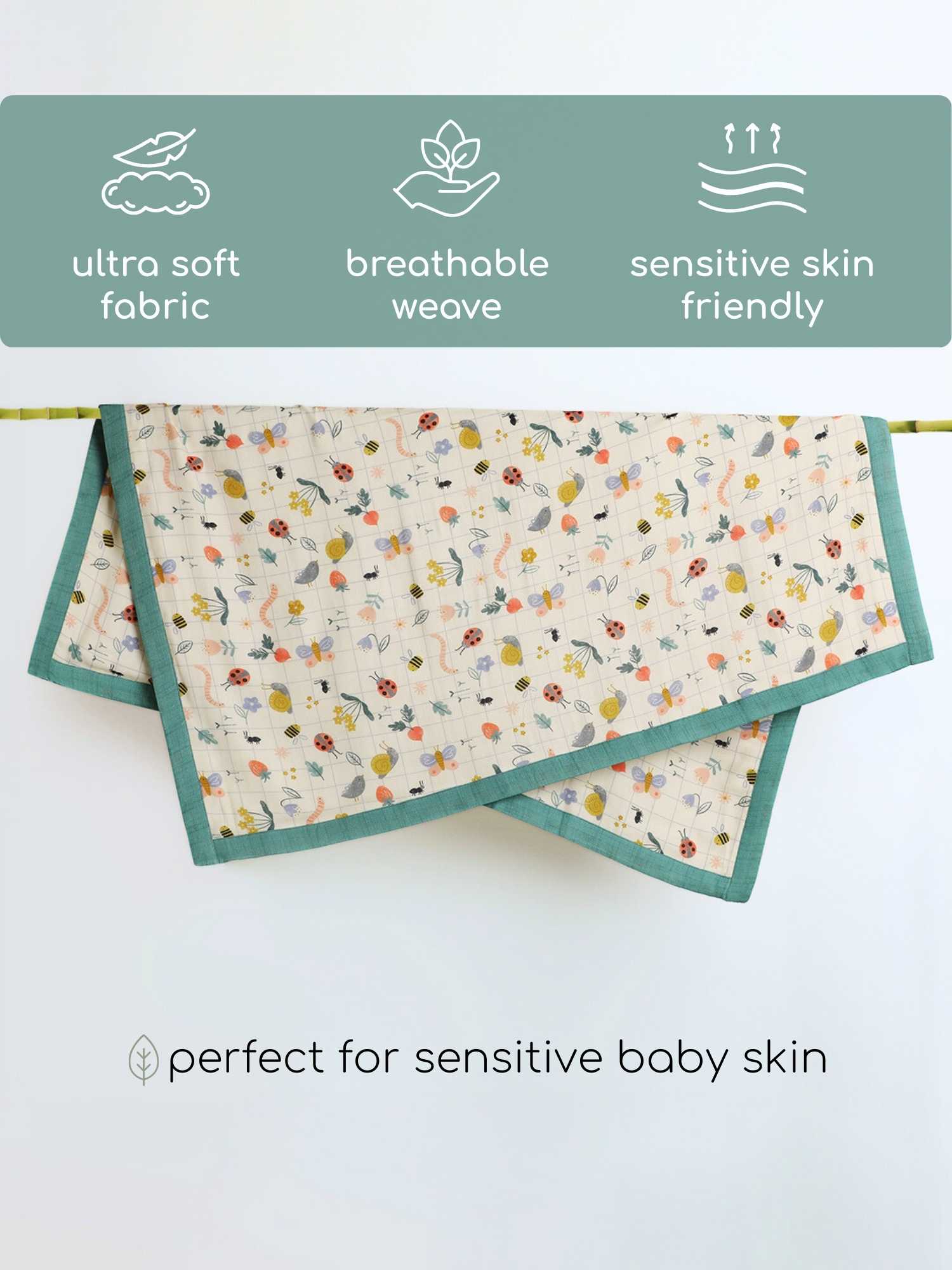 bamboo muslin baby blanket
