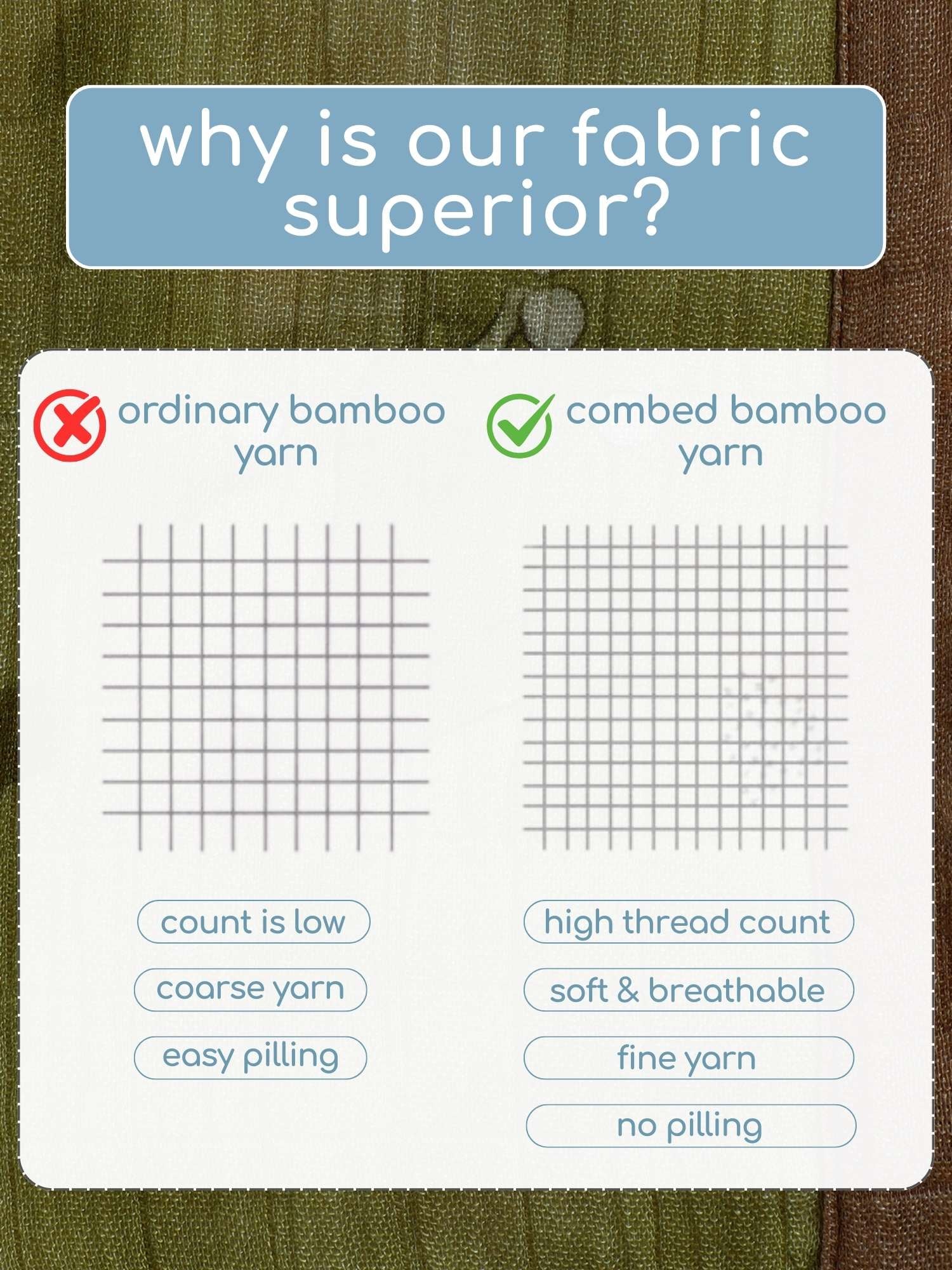 bamboo muslin baby blanket - placement print