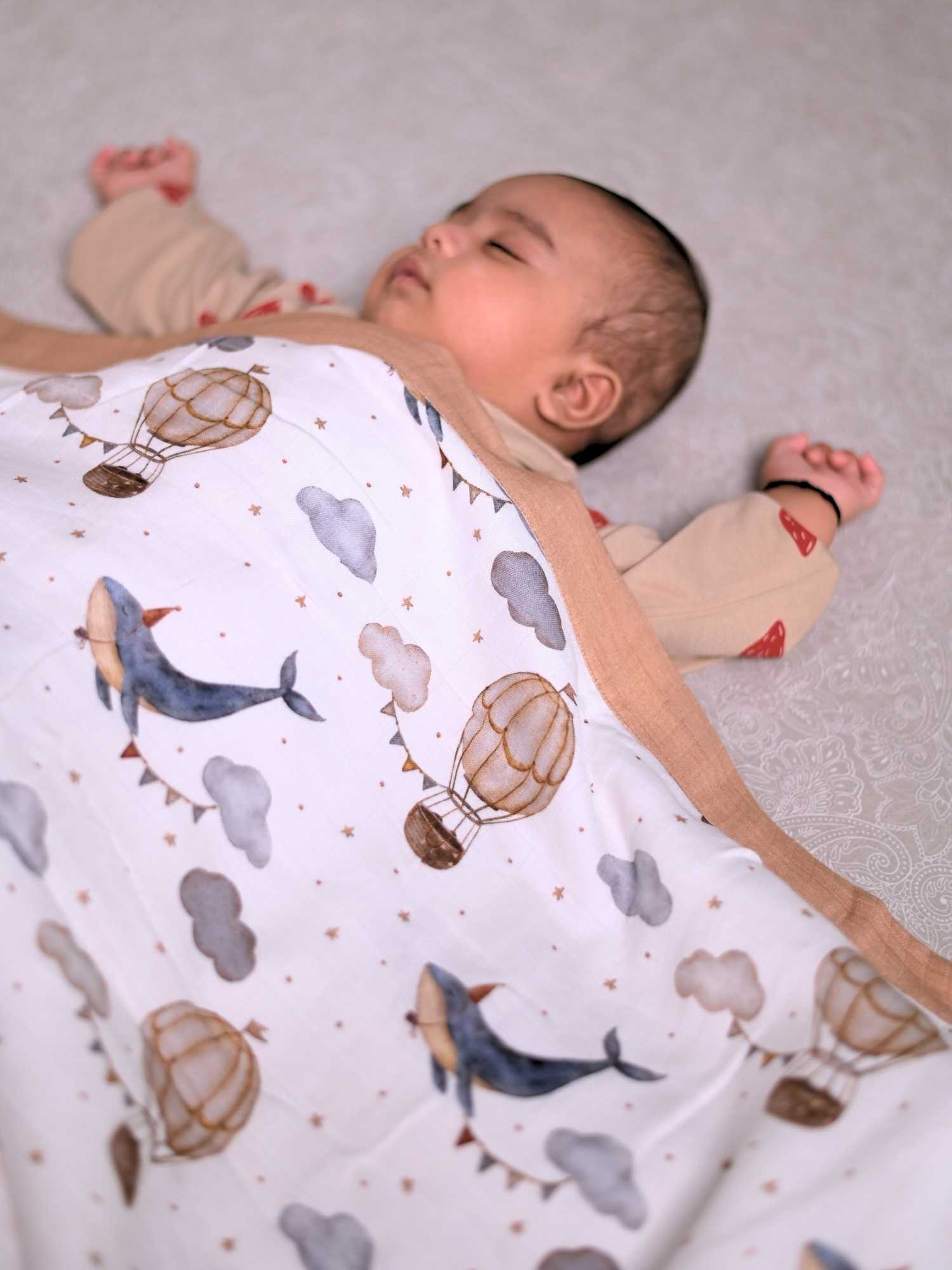 bamboo muslin baby blanket