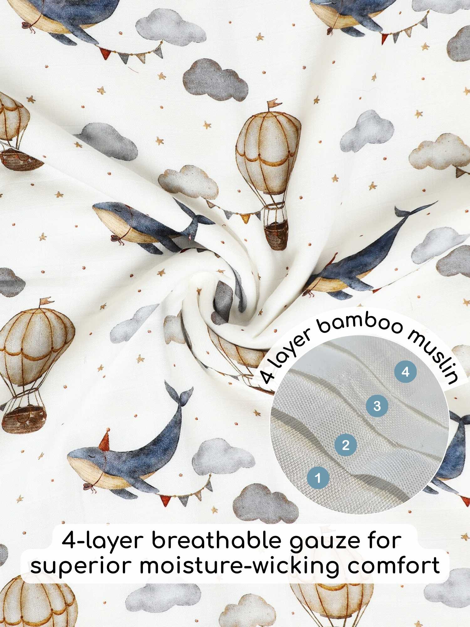 bamboo muslin baby blanket