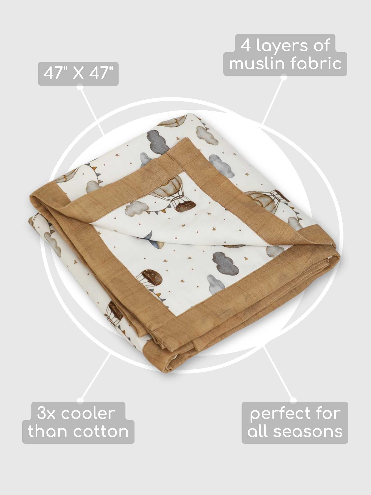 bamboo muslin baby blanket