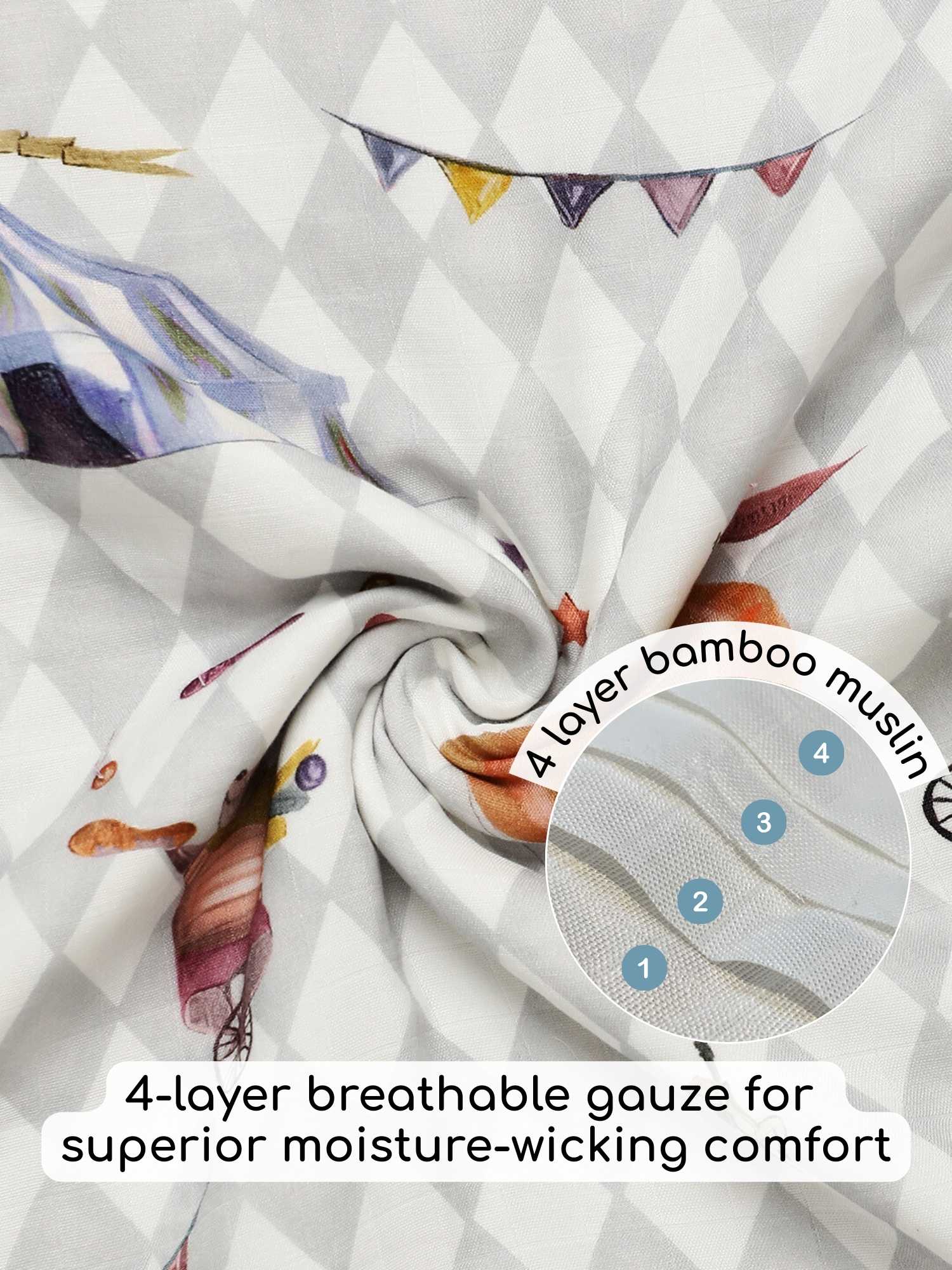 bamboo muslin baby blanket