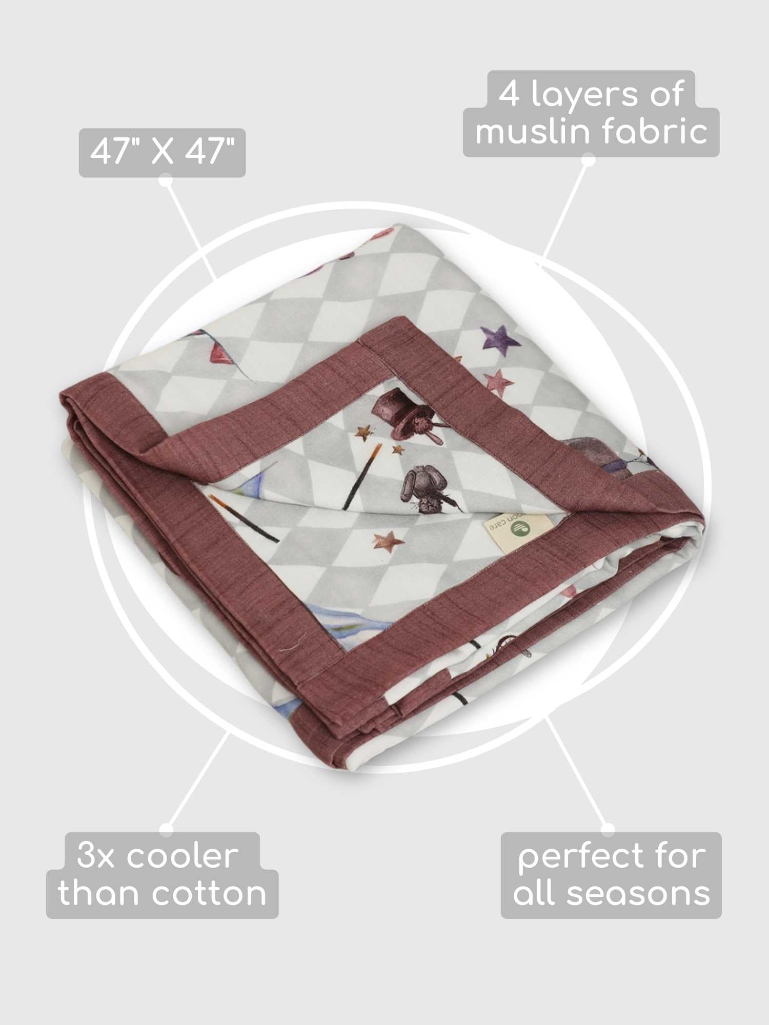 bamboo muslin baby blanket