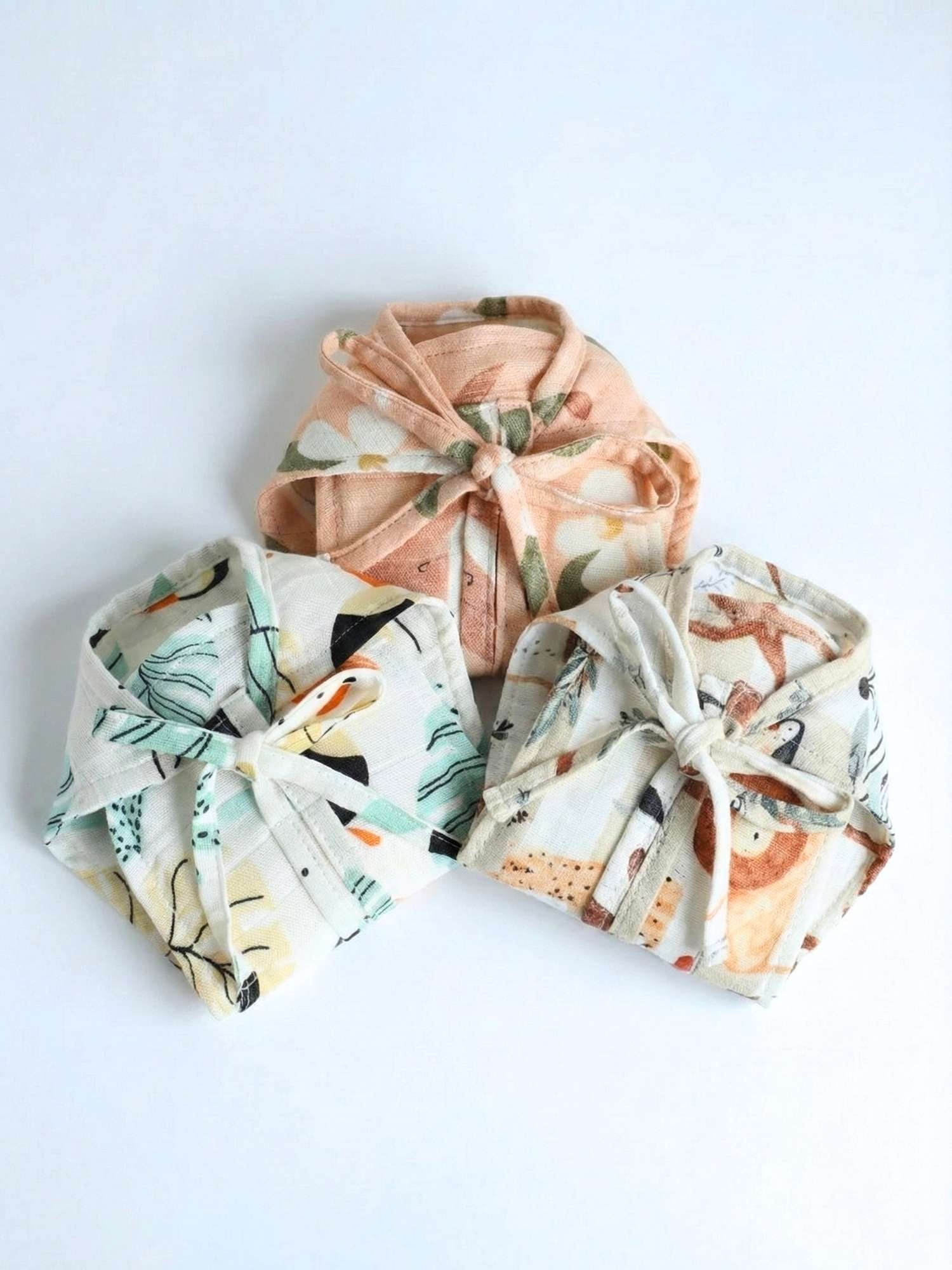 bamboo muslin cloth nappy pack of 3