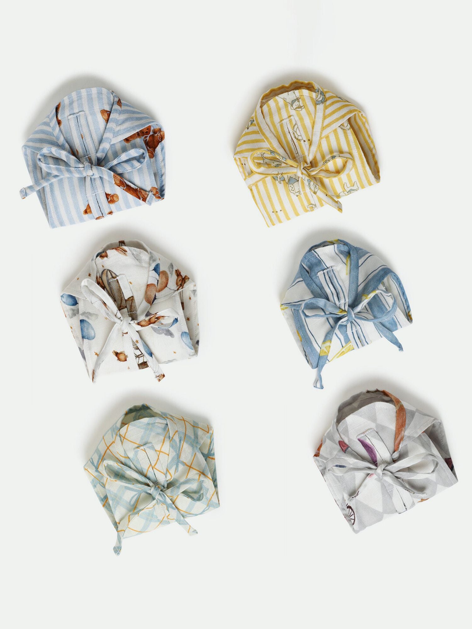 bamboo muslin nappy pack of 6