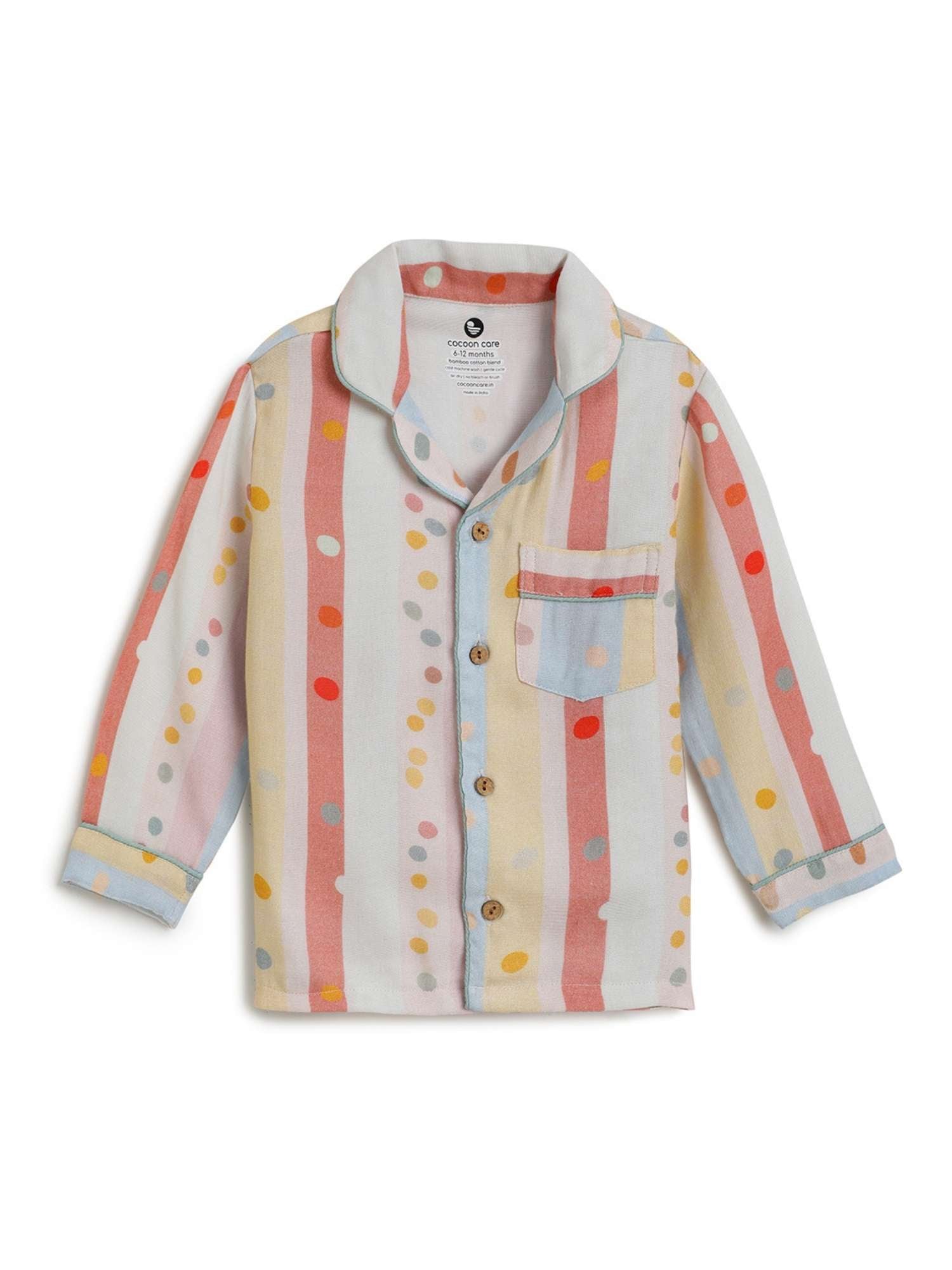 bamboo muslin nightsuit set