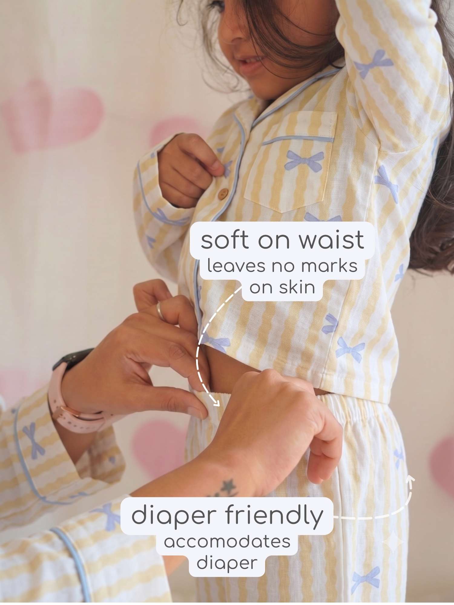 bamboo muslin nightsuit set