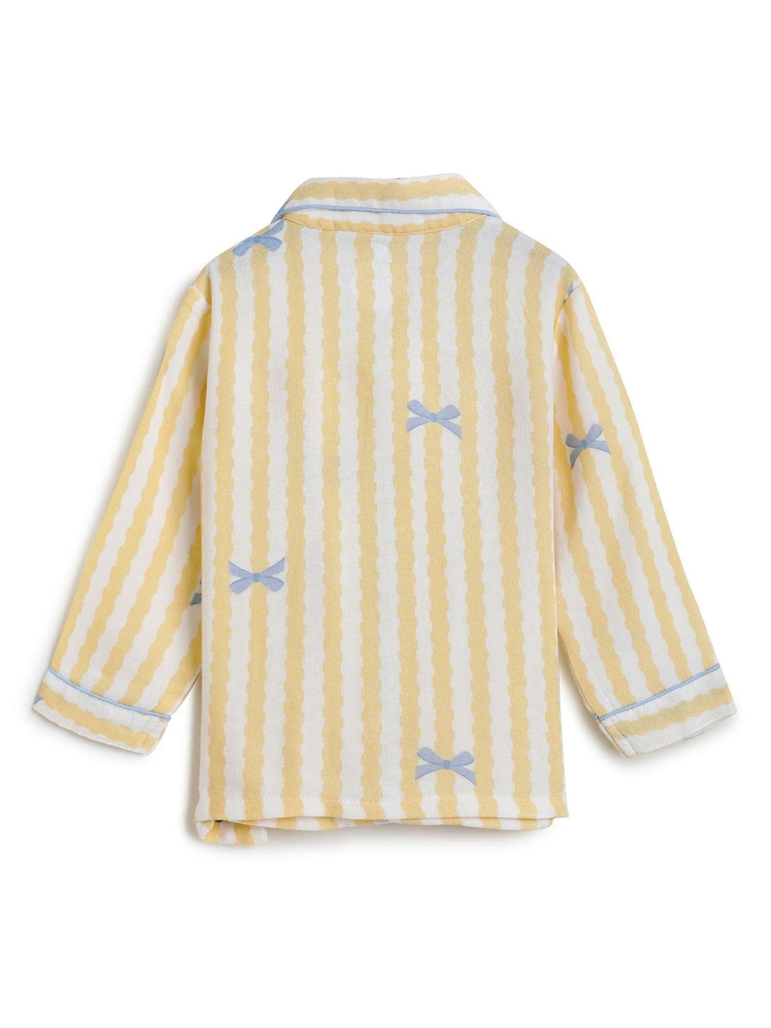 bamboo muslin nightsuit set