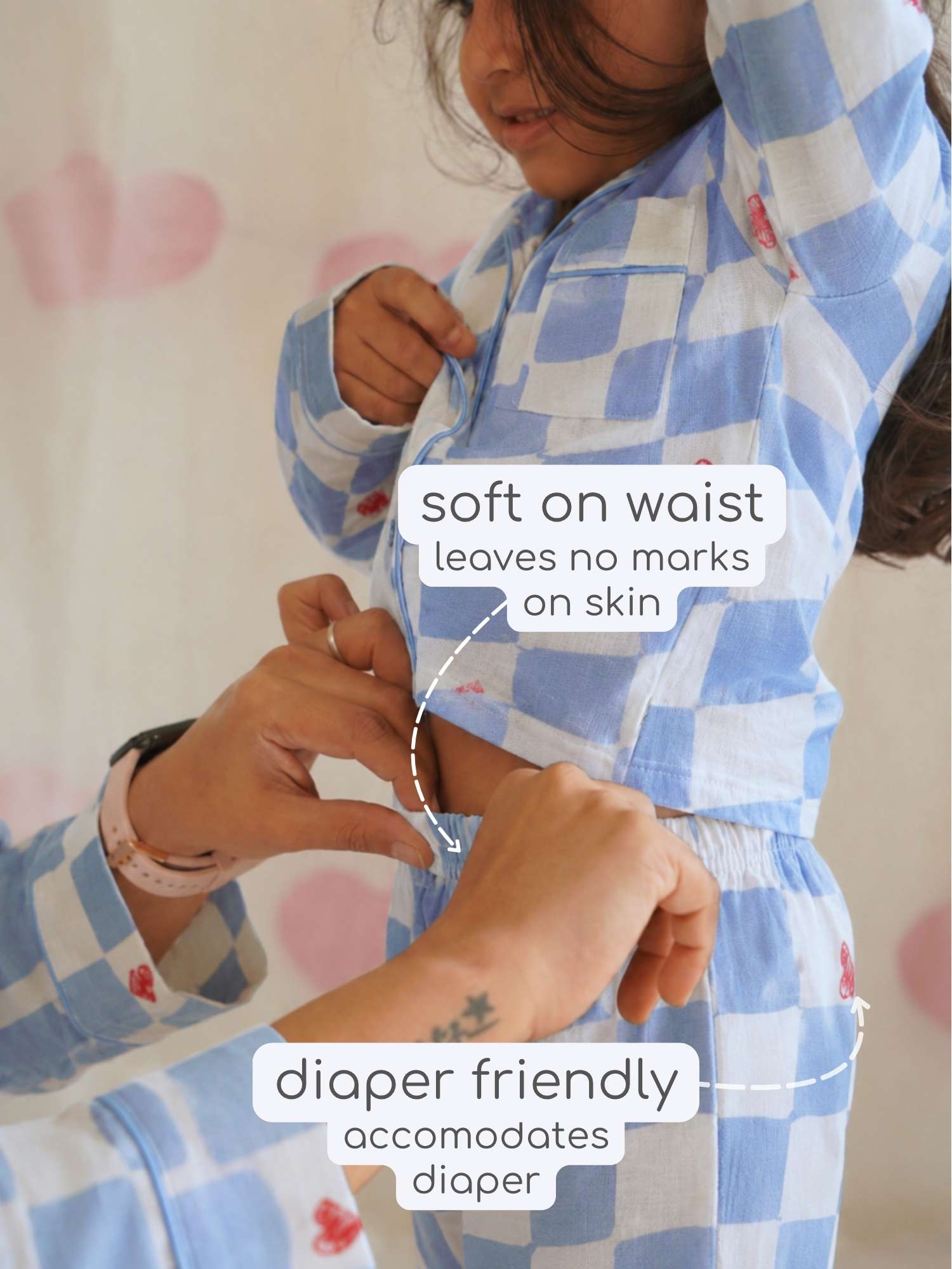 bamboo muslin nightsuit set