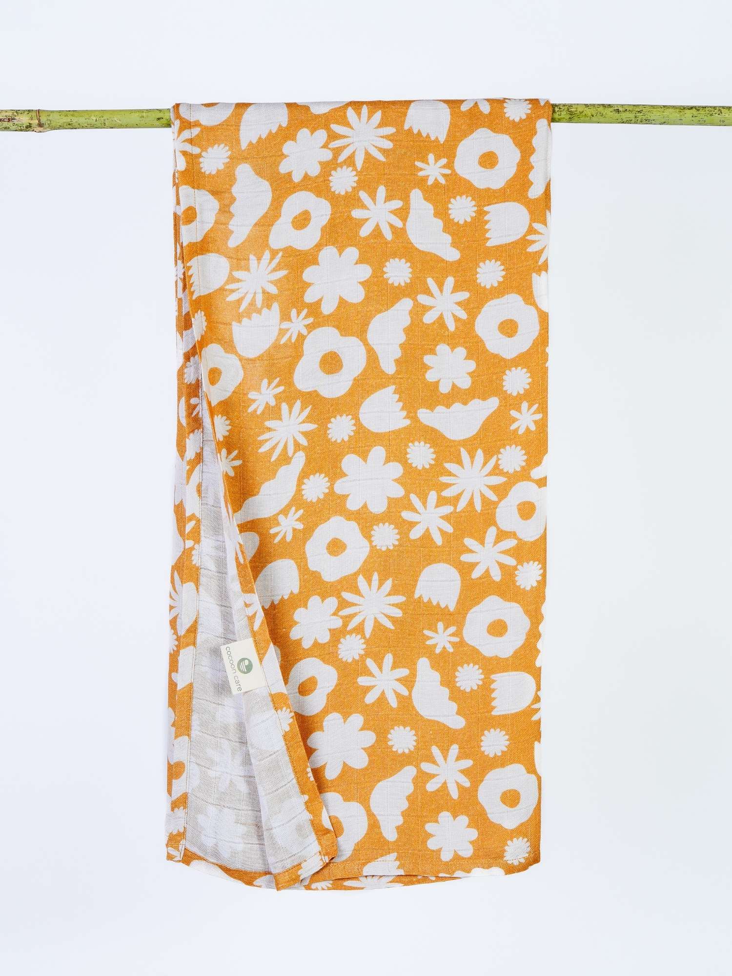 bamboo muslin swaddle - enchanted garden