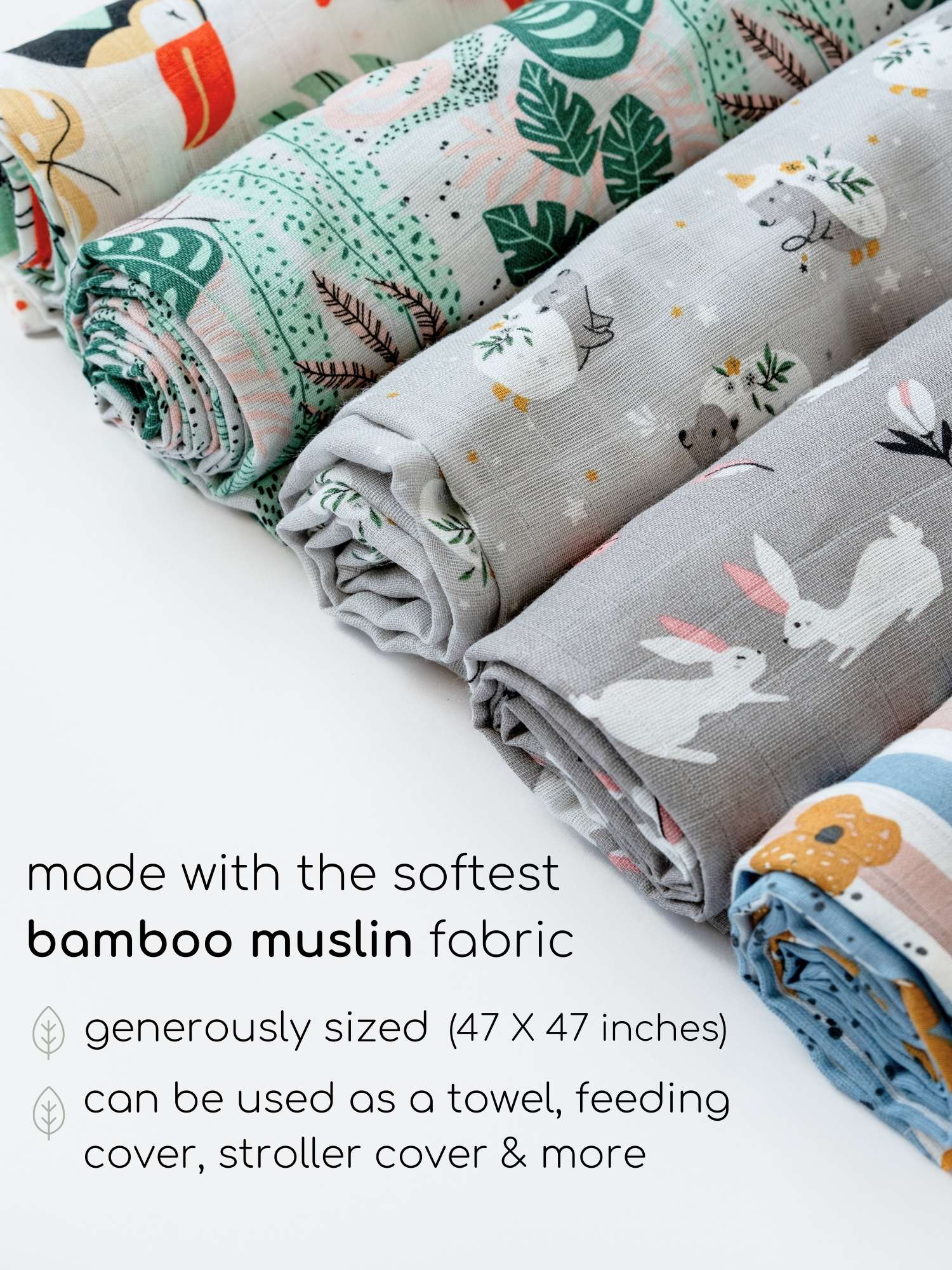 bamboo muslin swaddle