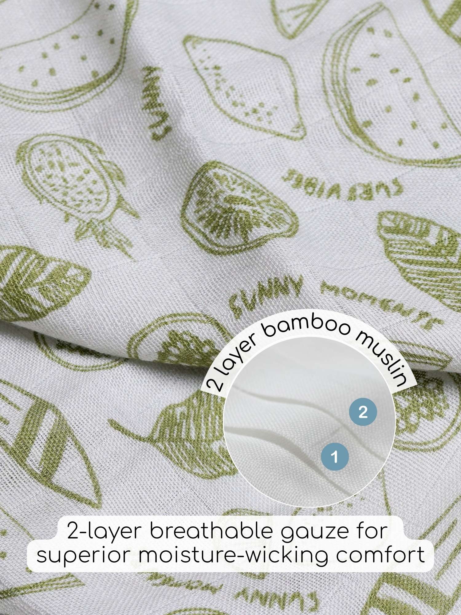 bamboo muslin swaddle