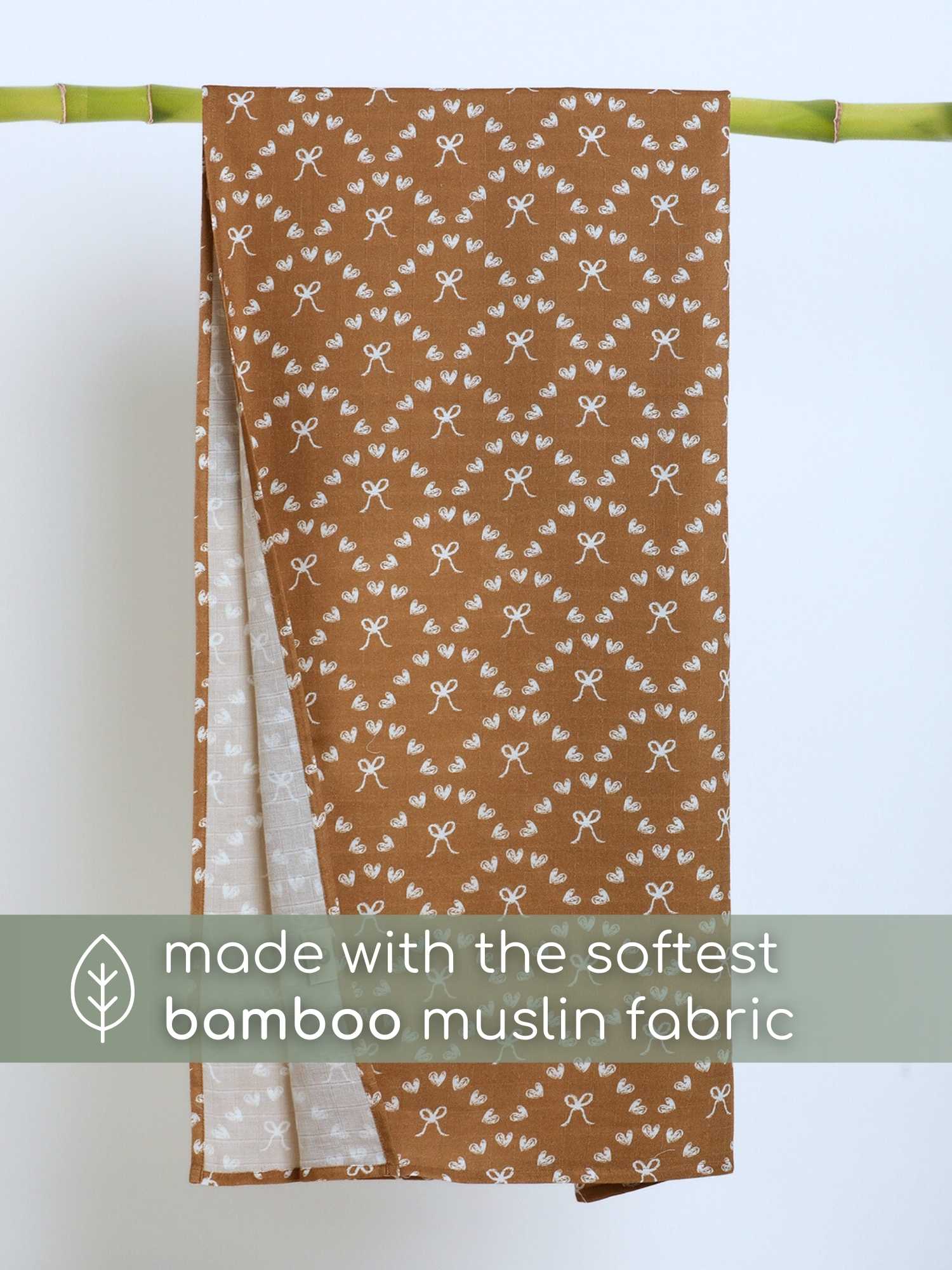 bamboo muslin swaddle pack of 2