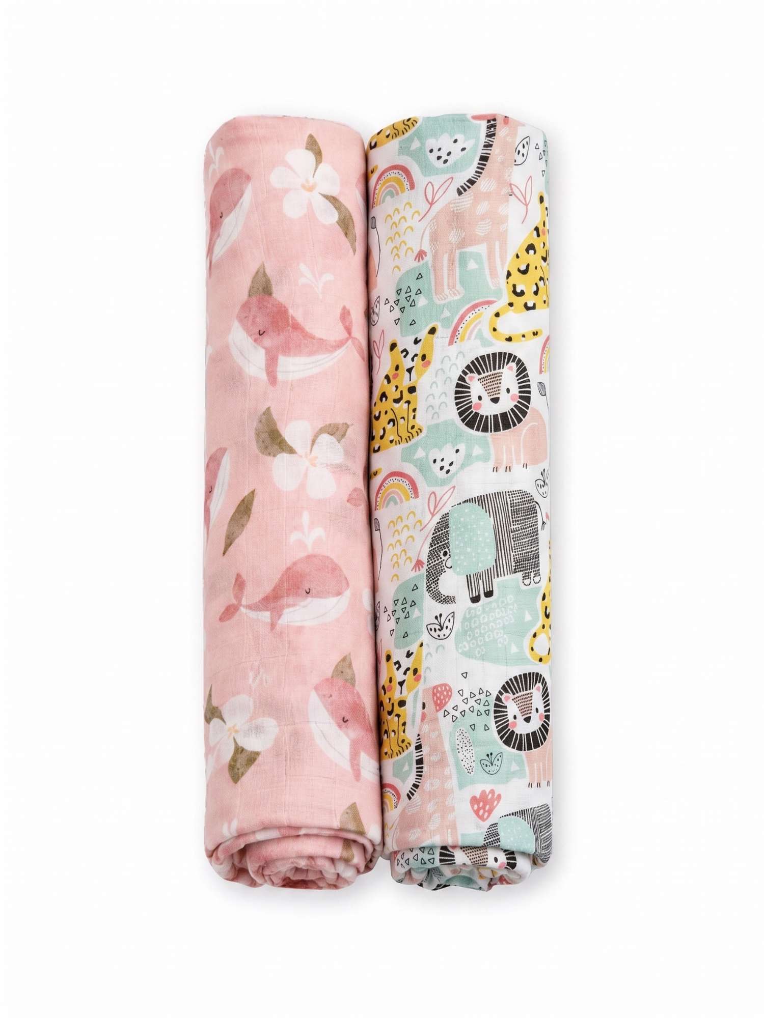 bamboo muslin swaddle pack of 2