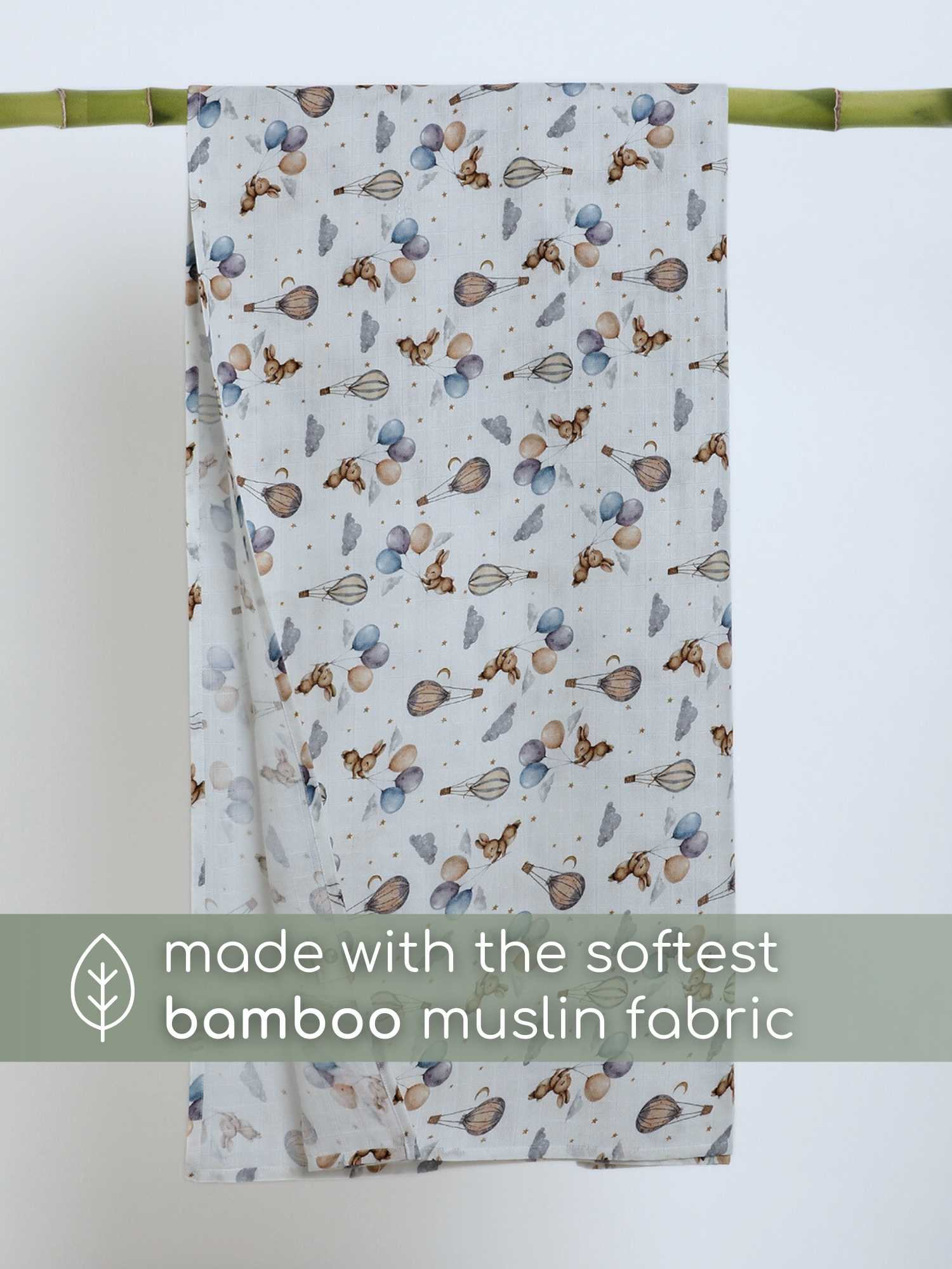 bamboo muslin swaddle pack of 2