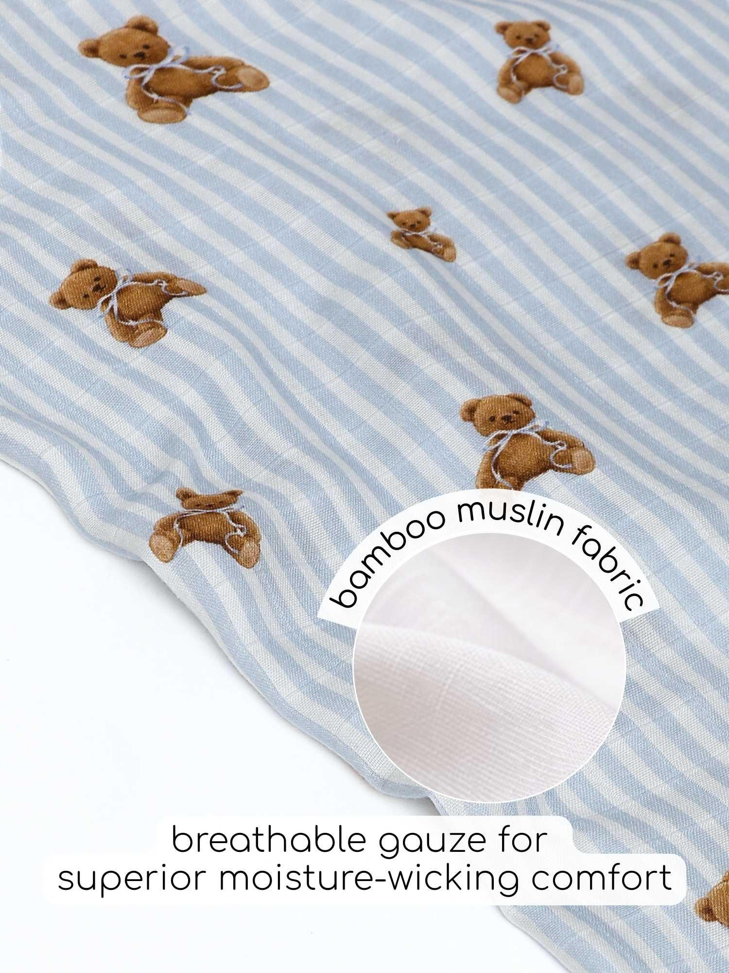 bamboo muslin swaddle pack of 2
