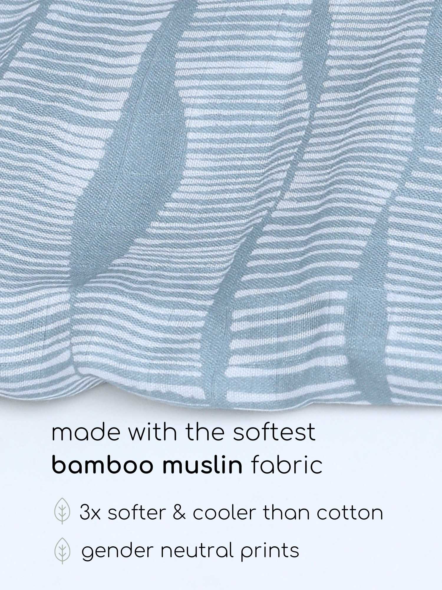bamboo muslin swaddle pack of 2