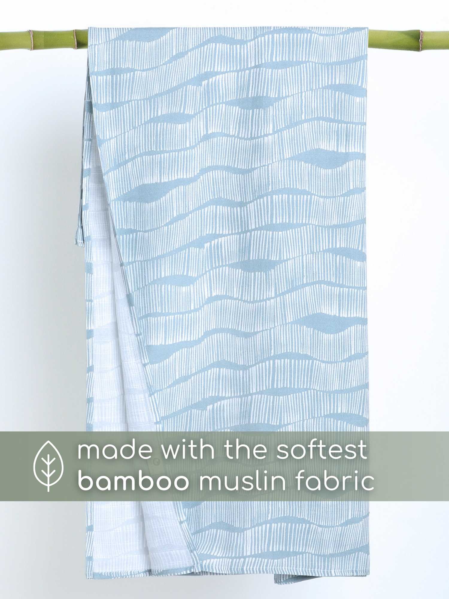 bamboo muslin swaddle pack of 2