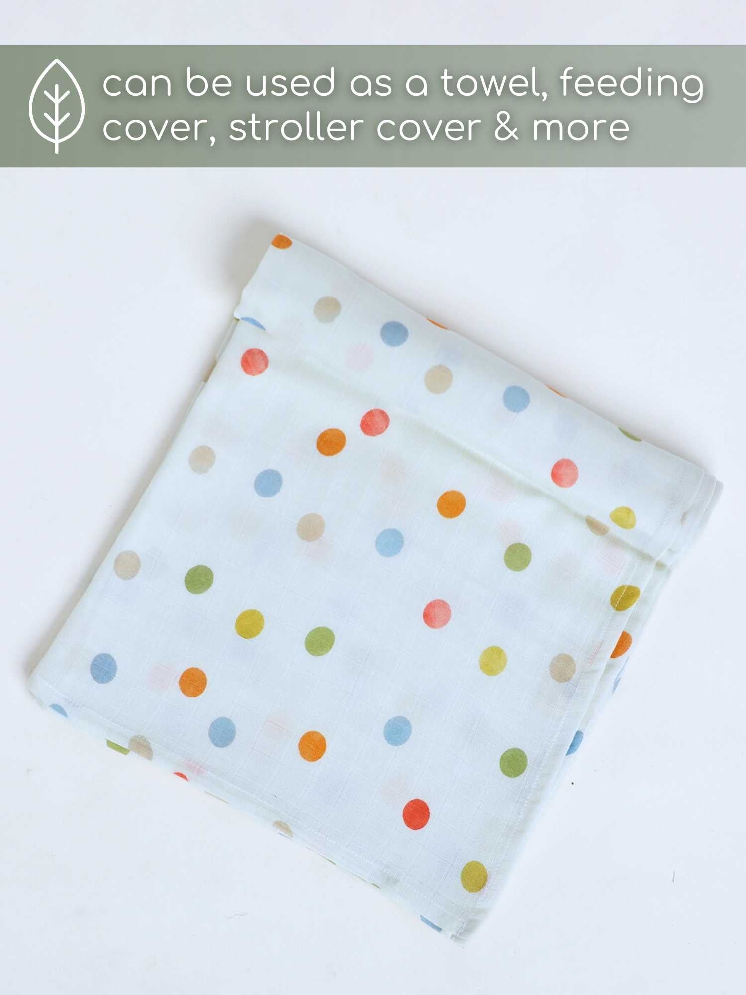 bamboo muslin swaddle pack of 2