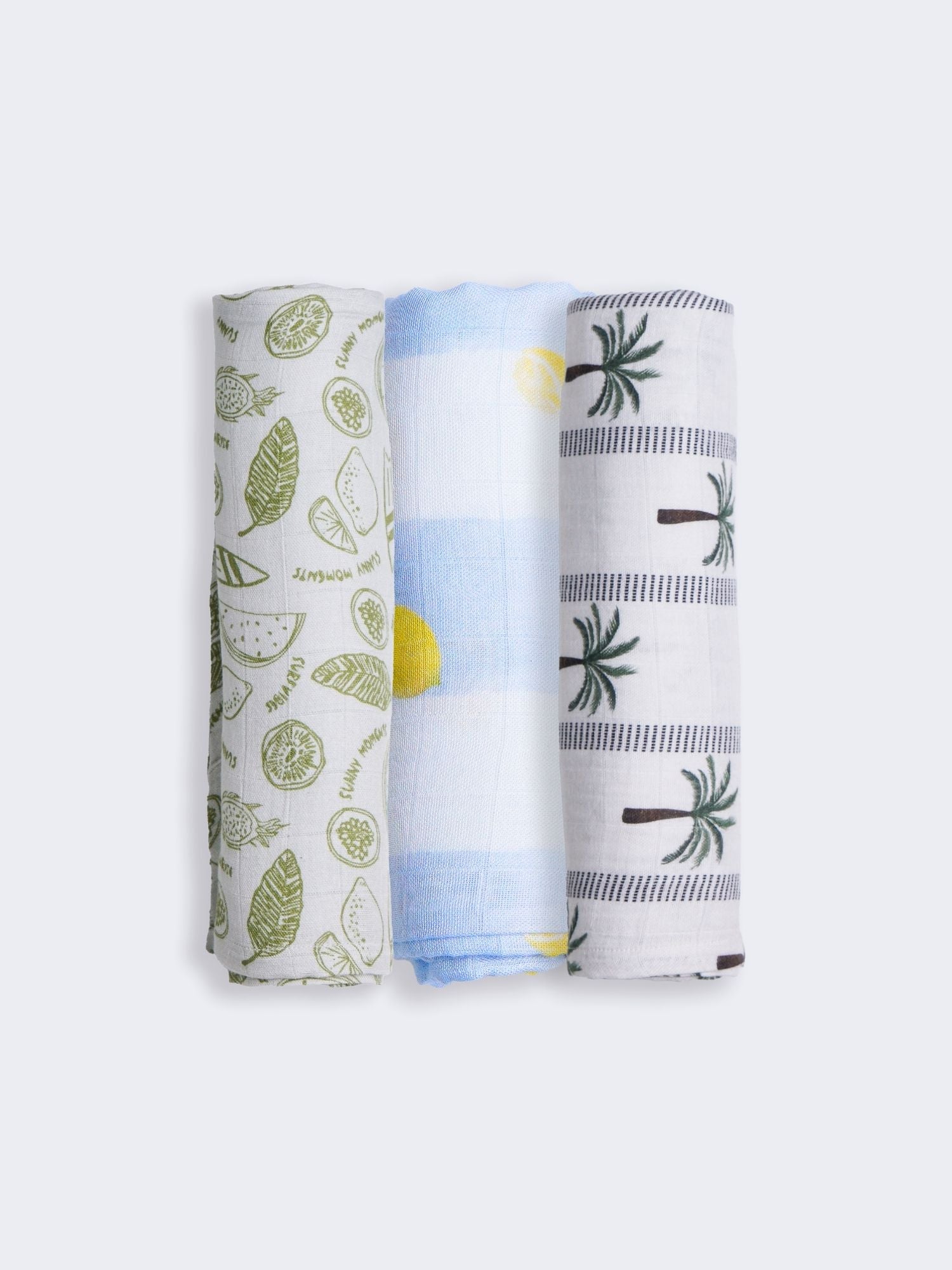 bamboo muslin swaddle pack of 3
